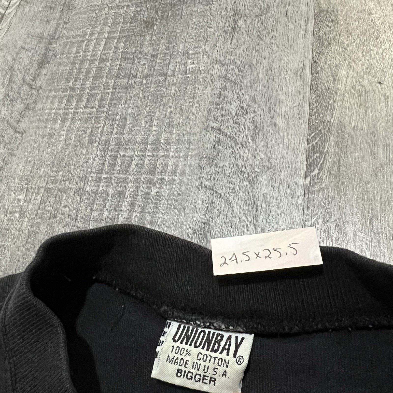 UNIONBAY VTG Union Bay Sportswear T Shirts Black/White 80s 90s USA Size US M / EU 48-50 / 2 - 7 Thumbnail