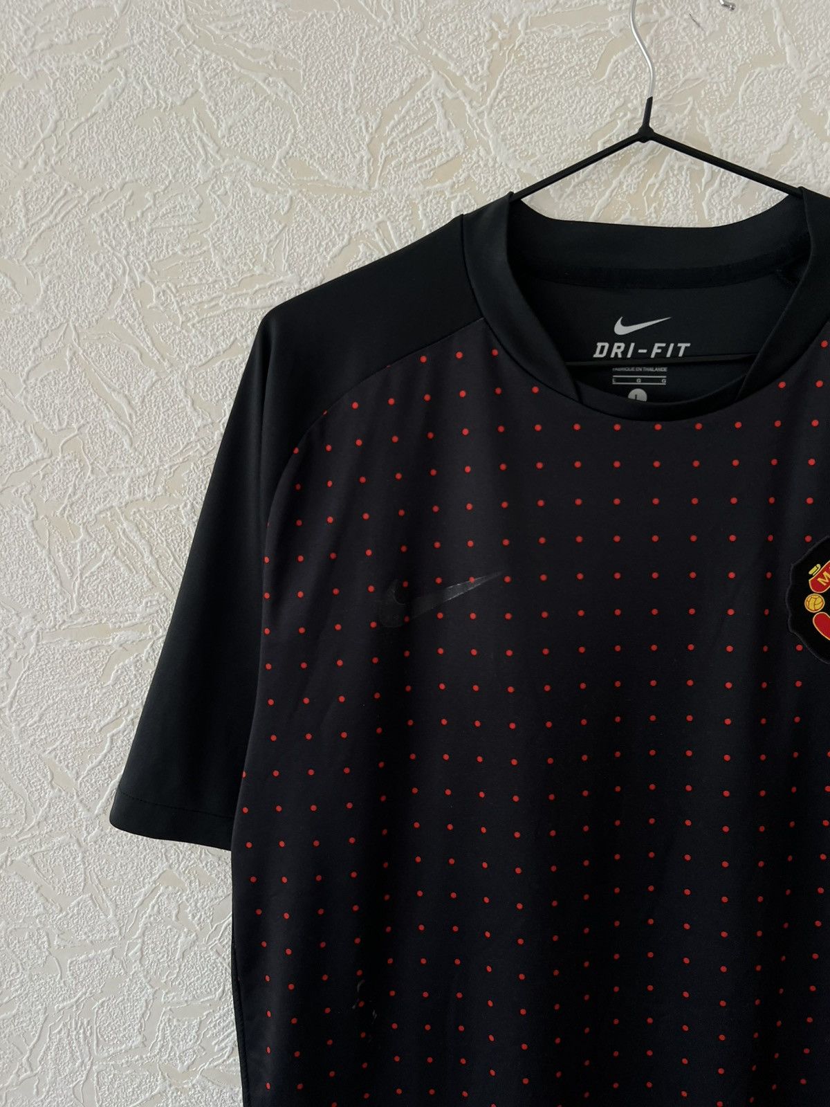 Vintage NIKE MANCHESTER UNITED TRAINING Football Shirt Soccer Jersey Size US L / EU 52-54 / 3 - 3 Thumbnail