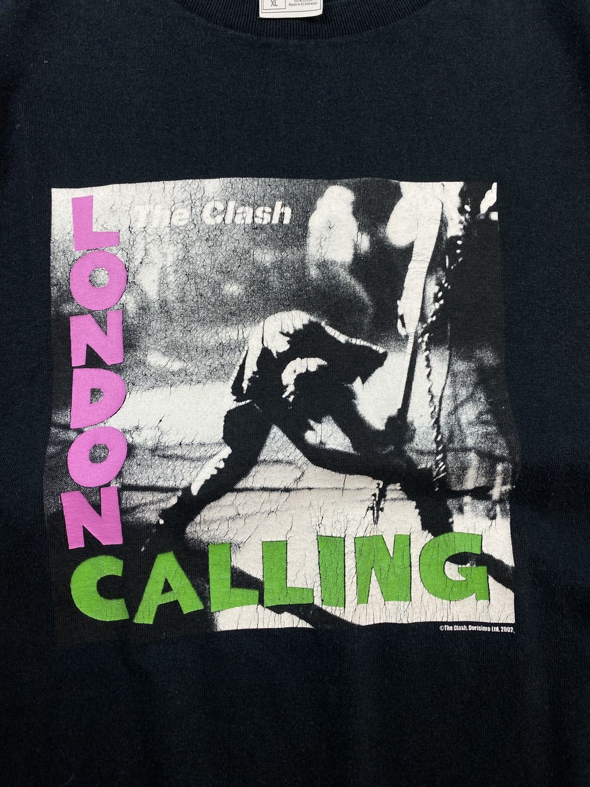 Band Tees × Vintage Vintage 2003 The Clash London Calling Tee (Sex Pistols) Size US XL / EU 56 / 4 - 4 Thumbnail
