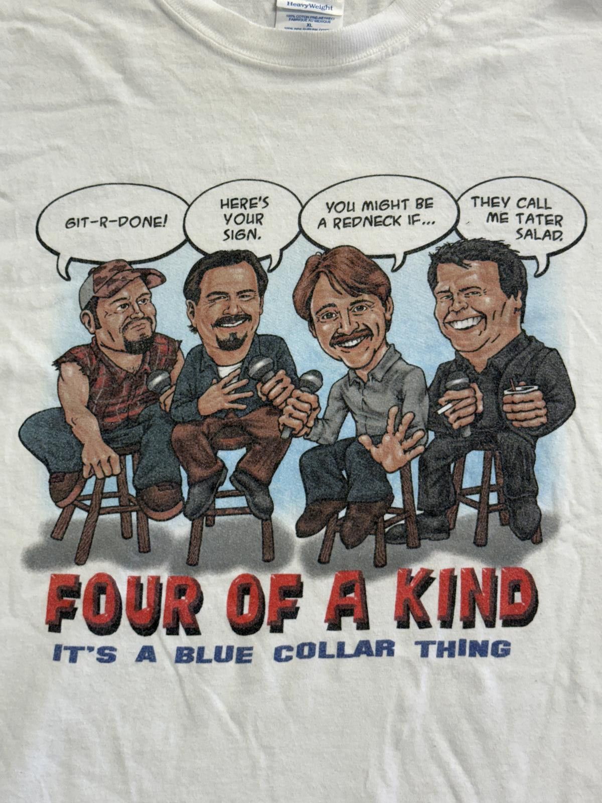 Other Blue Collar Comedy Tour T-shirt Cartoon Foxworthy - XL Size US XL / EU 56 / 4 - 3 Thumbnail