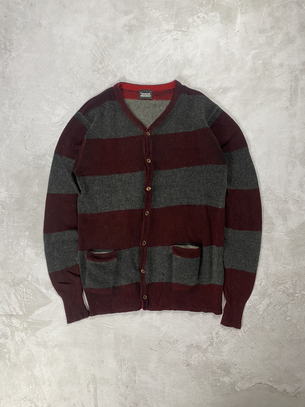 Japanese Brand × Journal Standard Journal Standard Mohair Grunge Cardigan Size US M / EU 48-50 / 2 - 1 Thumbnail