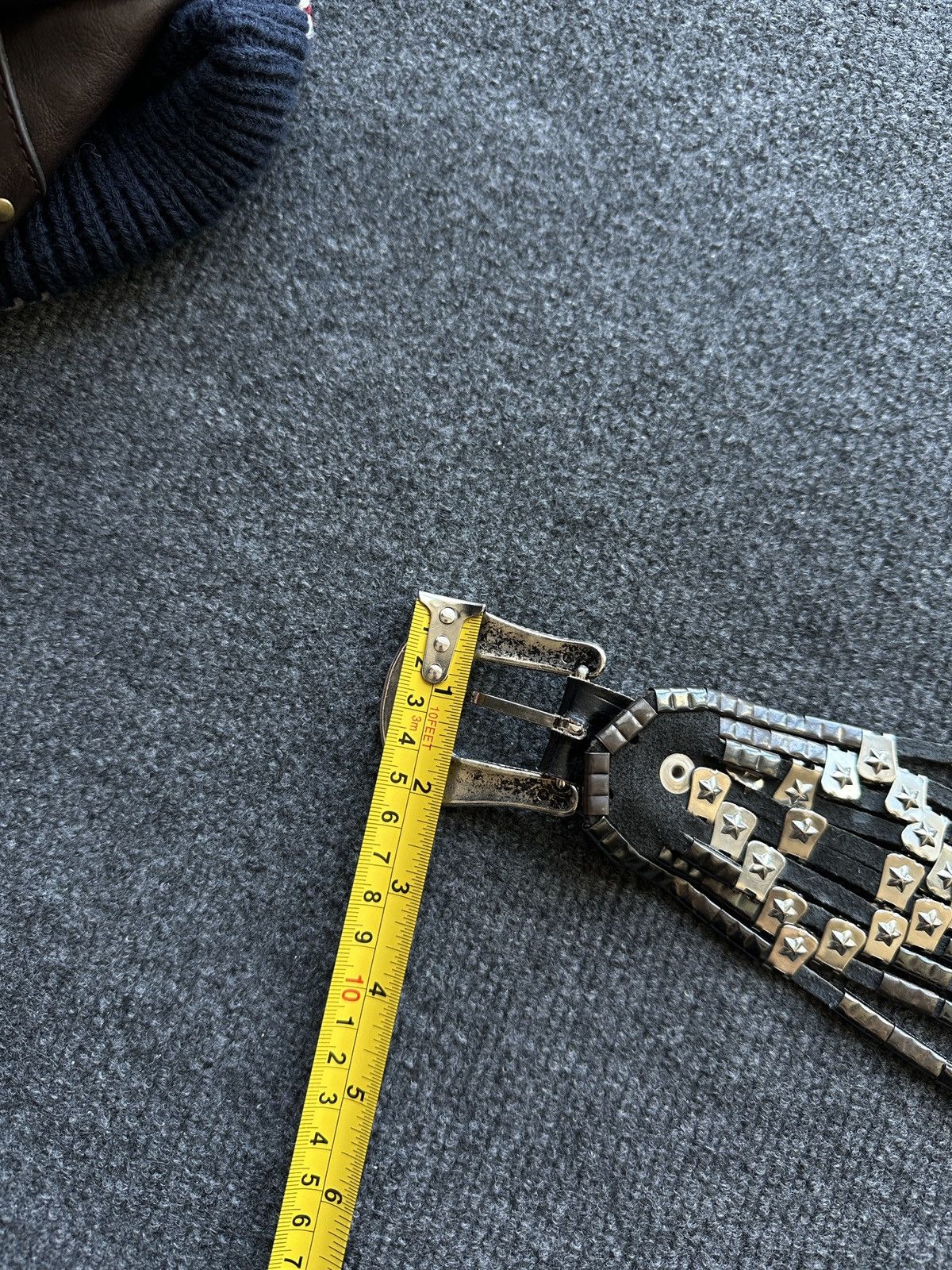 Other 🚨Vintage Crazy Metal Belt Drip Japanese Hype bb Simon Size ONE SIZE - 10 Thumbnail