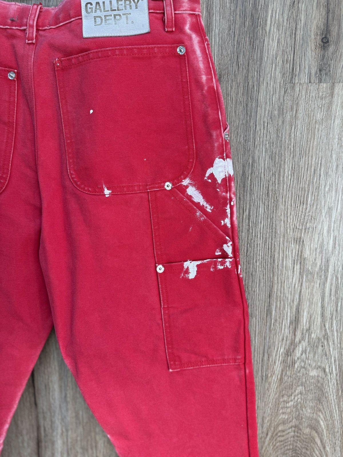 Gallery Dept. Gallery Dept Red Carpenters Size US 34 / EU 50 - 8 Thumbnail