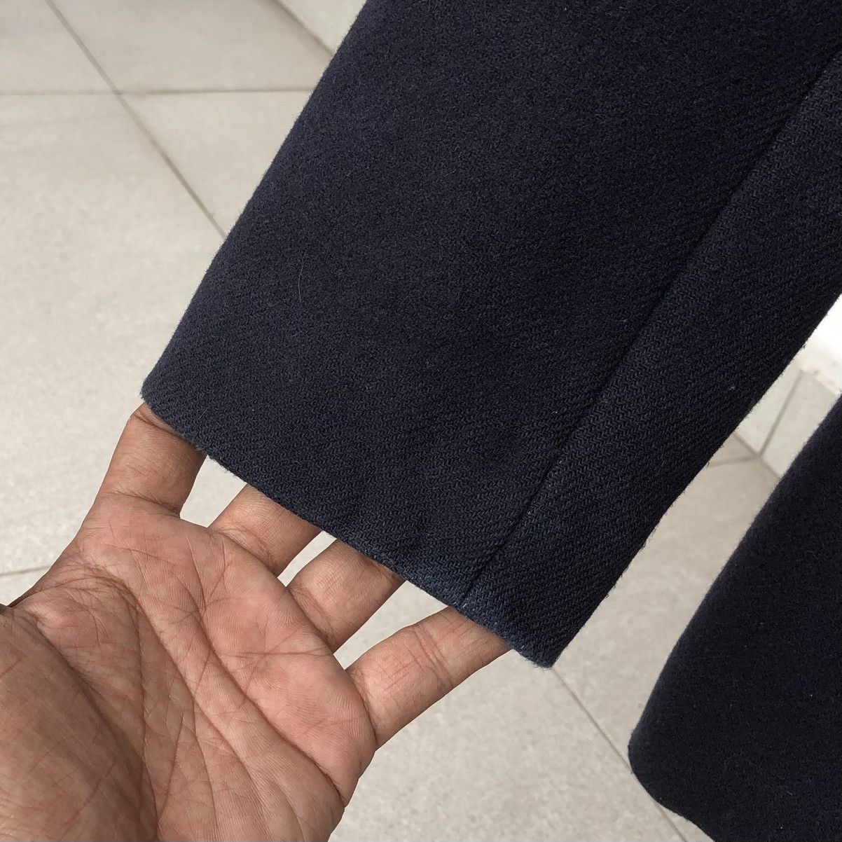 Mackintosh Mackintosh Philosophy Double Breasted Navy Blue Wool Peacoat Size US M / EU 48-50 / 2 - 10 Thumbnail