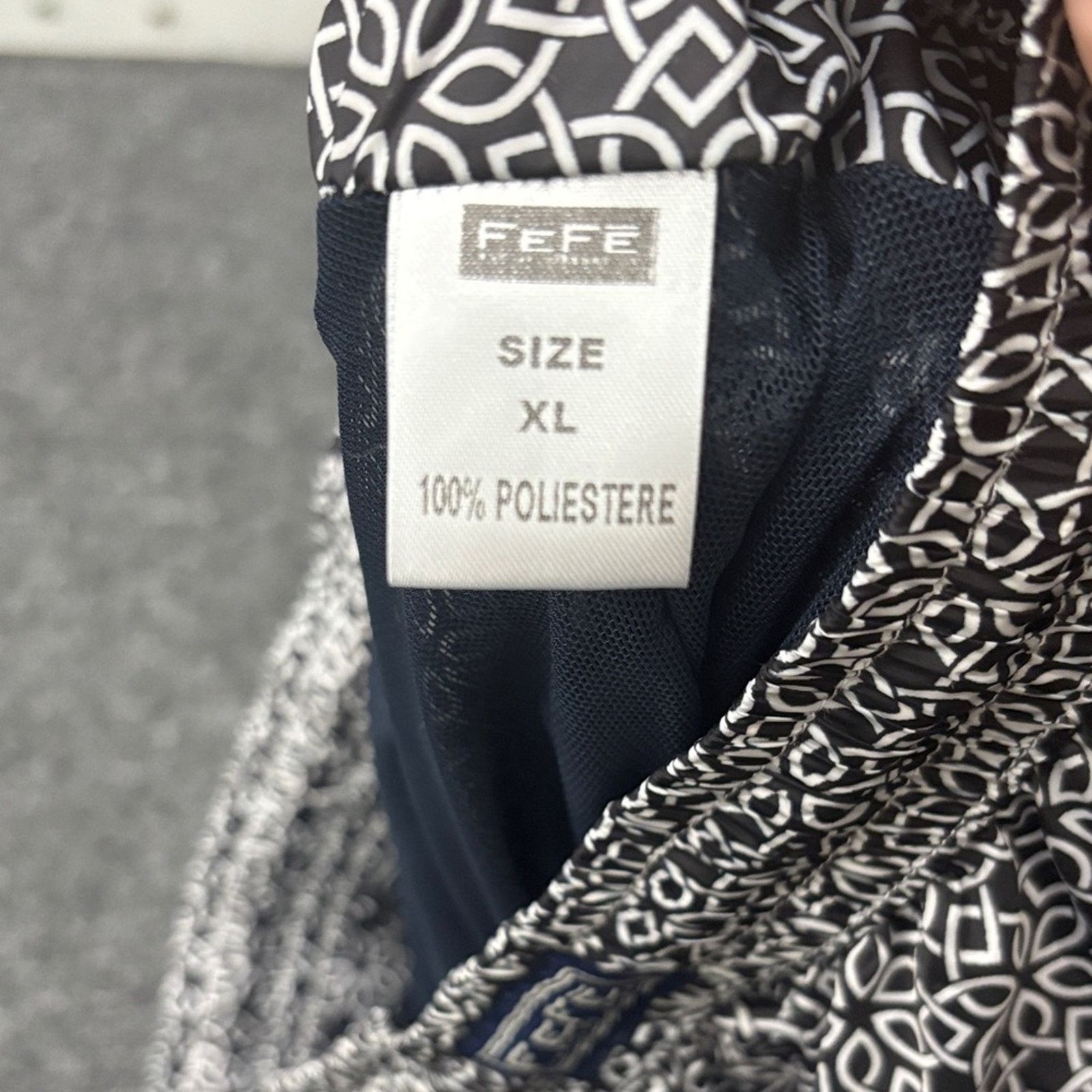 Other NWT FEFE Black and White Patterned Swim Trunks Size XL Size US 40 / EU 56 - 11 Thumbnail