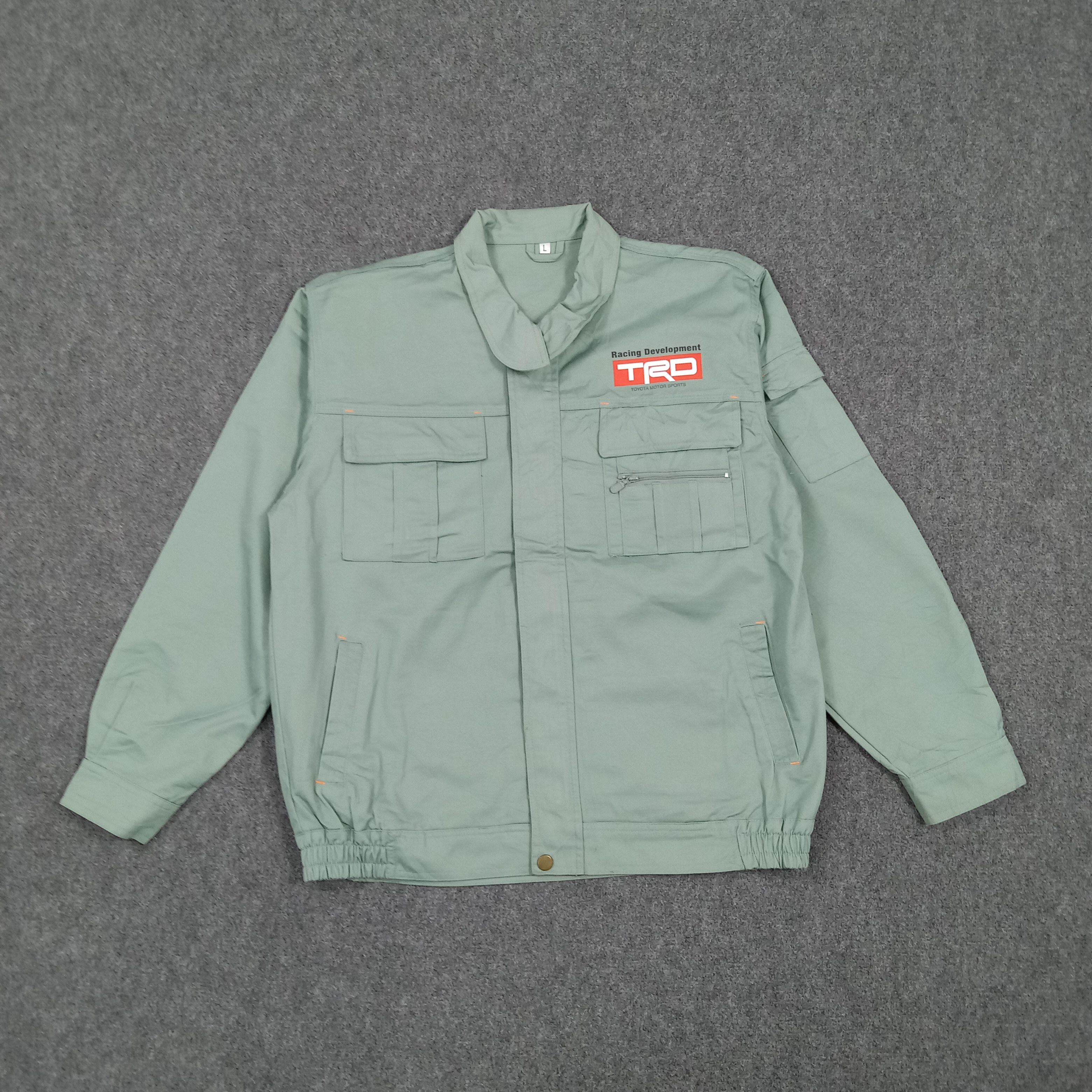 Japanese Brand TRD Toyota Racing Motorsports Custom Logo Jacket C290N10 Size US M / EU 48-50 / 2 - 1 Thumbnail