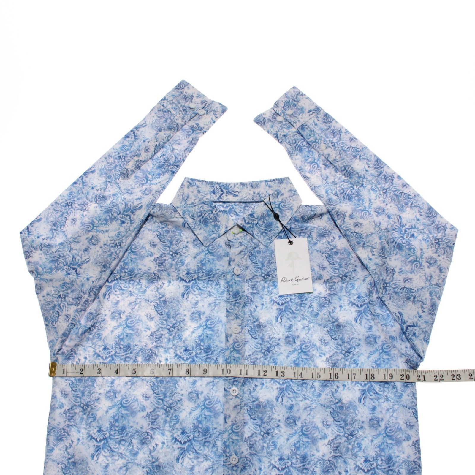 Robert Graham Robert Graham New with tags Shirt Size S US In Blue Size US S / EU 44-46 / 1 - 7 Thumbnail