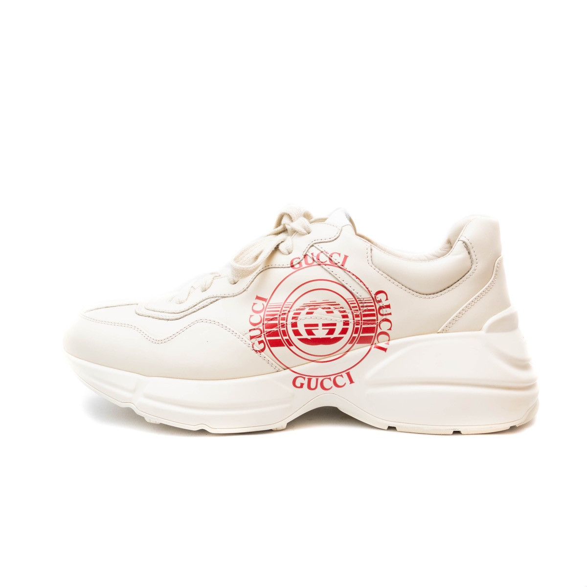 Gucci Gucci Rhyton Interlocking Disk Leather Sneakers Wmns Sz8.5US Size US 8.5 / IT 38.5 - 3 Thumbnail
