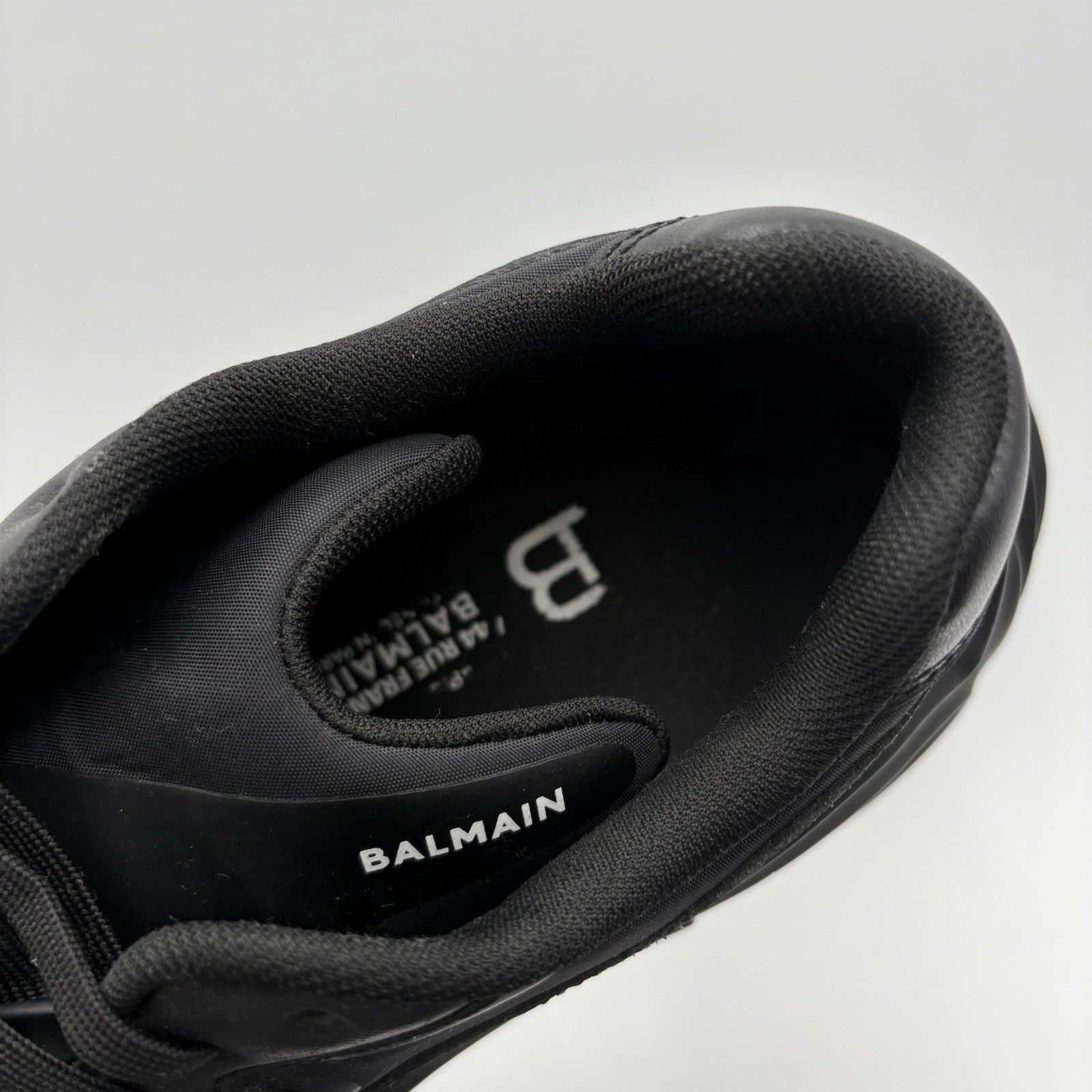 Balmain Balmain Run Row Sneaker ' Black ' | SUPER CLEAN! Size US 9 / EU 42 - 12 Thumbnail