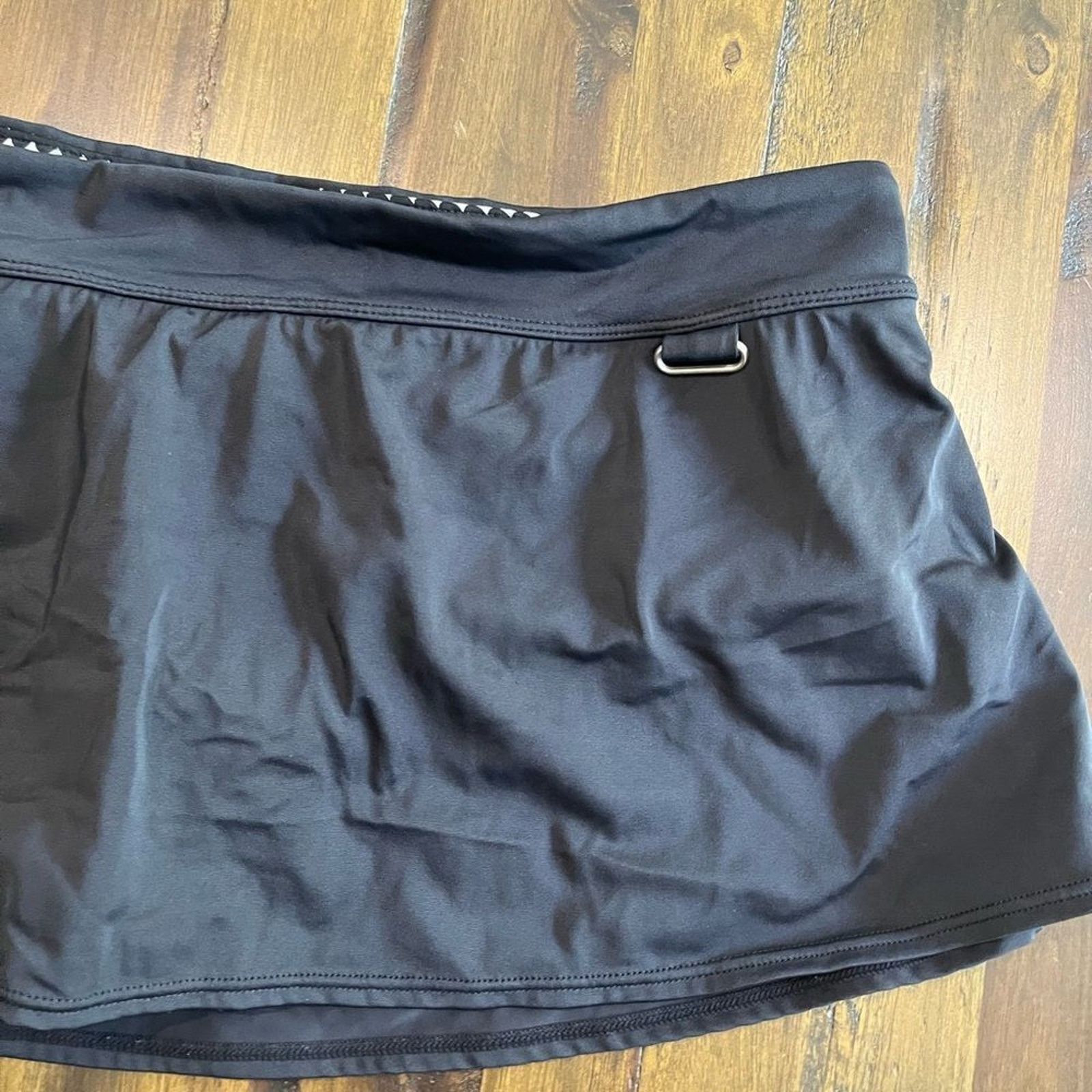 Nike Nike Black Swim Bottoms Skirt Skort - Size 12 Size ONE SIZE - 5 Thumbnail
