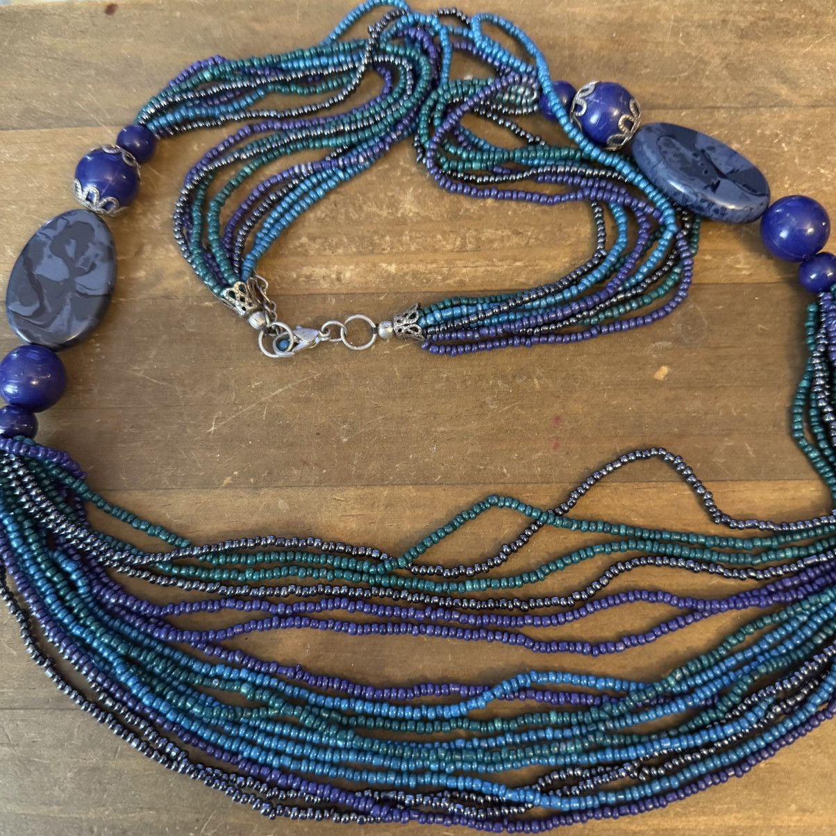 Other Long multi strand seed bead necklace Size ONE SIZE - 2 Thumbnail