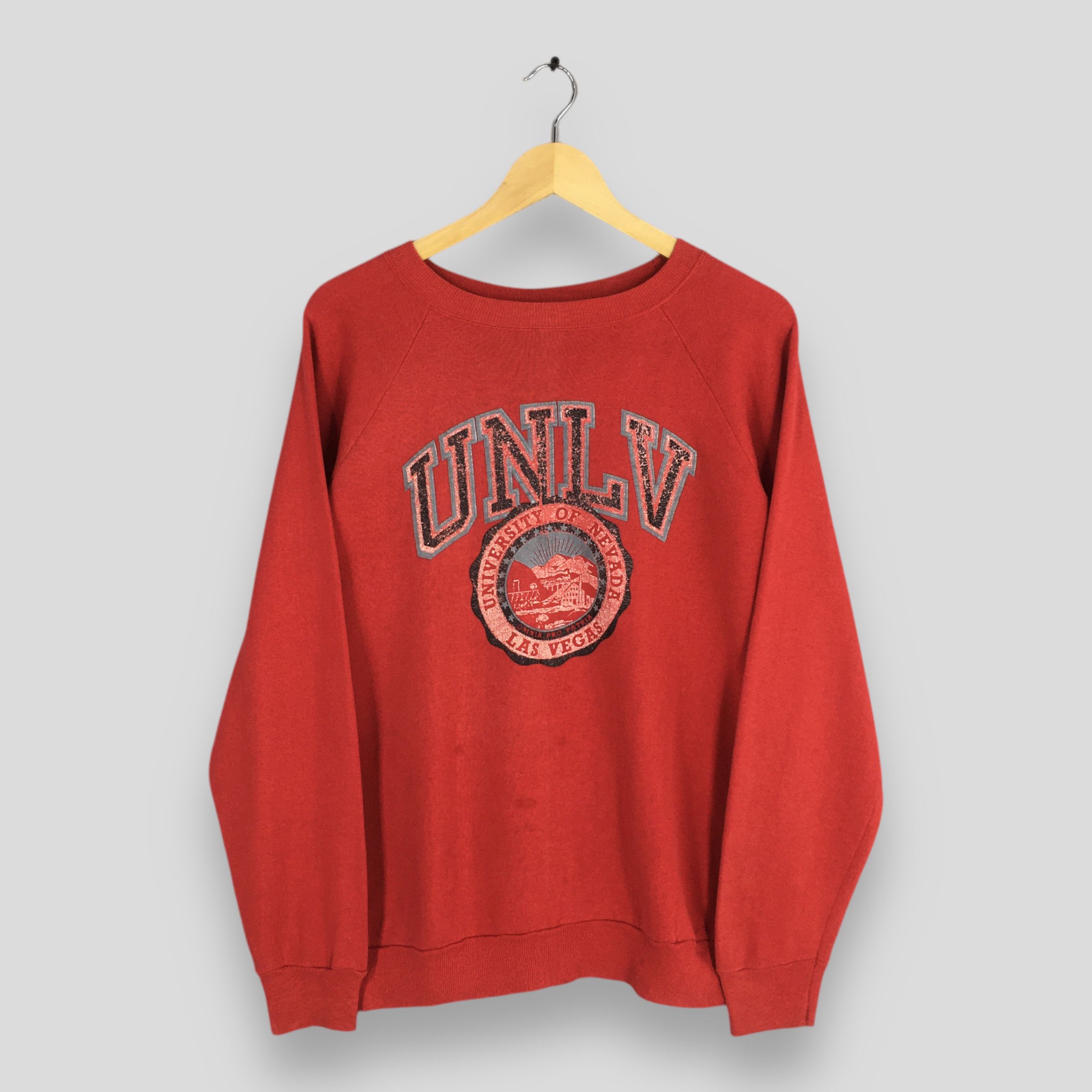 Champion × NCAA × Vintage 1980s Champion University Nevada Las Vegas Sweatshirt XL Size US XL / EU 56 / 4 - 1 Thumbnail