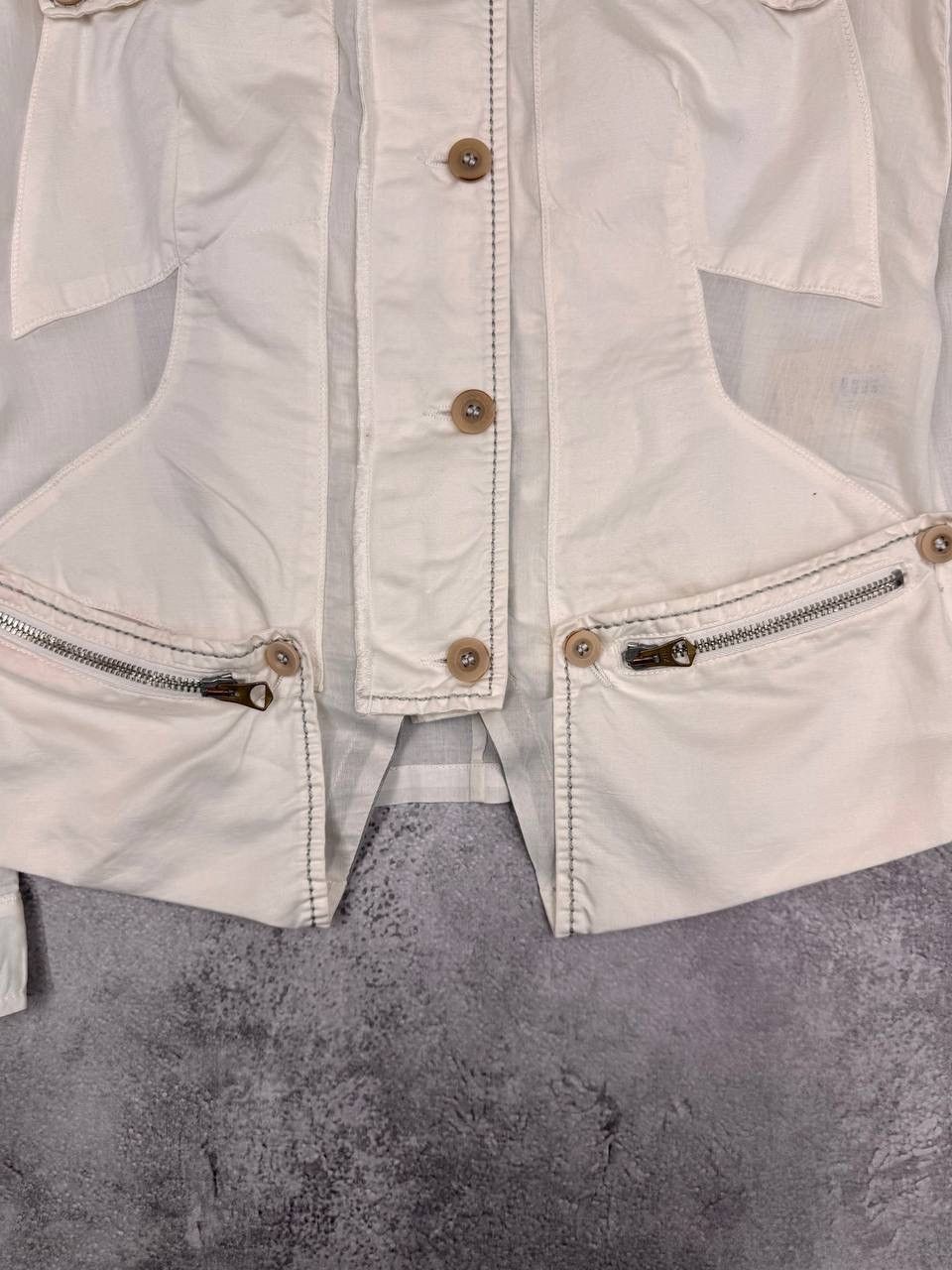 Marithe + Francois Girbaud Marithé François Girbaud Women's White Jacket Size S Size S / US 4 / IT 40 - 3 Thumbnail