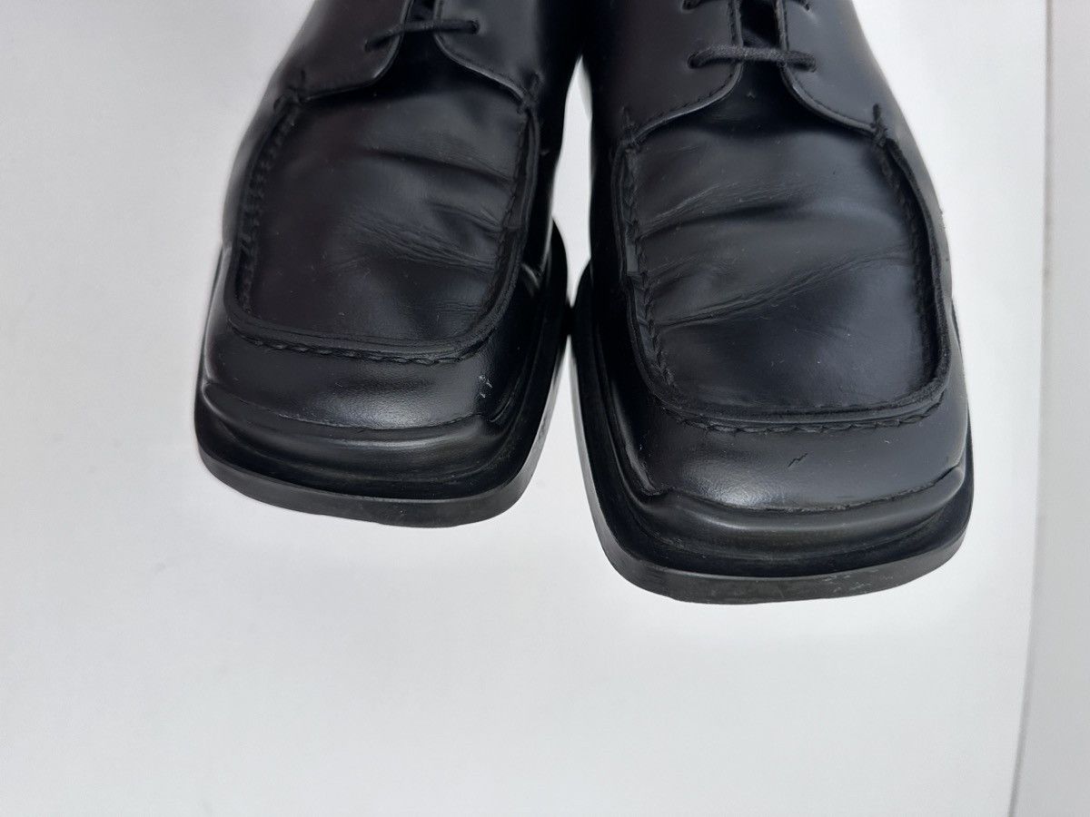 Prada PRADA Black Leather Vintage 90s Shoes Mens 7 1/2 Size US 7.5 / EU 40-41 - 8 Thumbnail