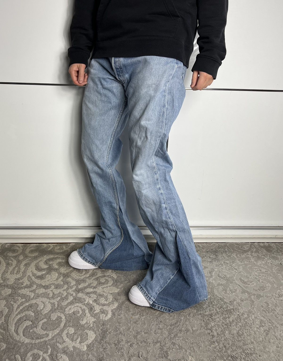 Levi's Unique Levi's 501 Engineered Japan Wide Leg Jeans 90’s Size US 34 / EU 50 - 1 Thumbnail
