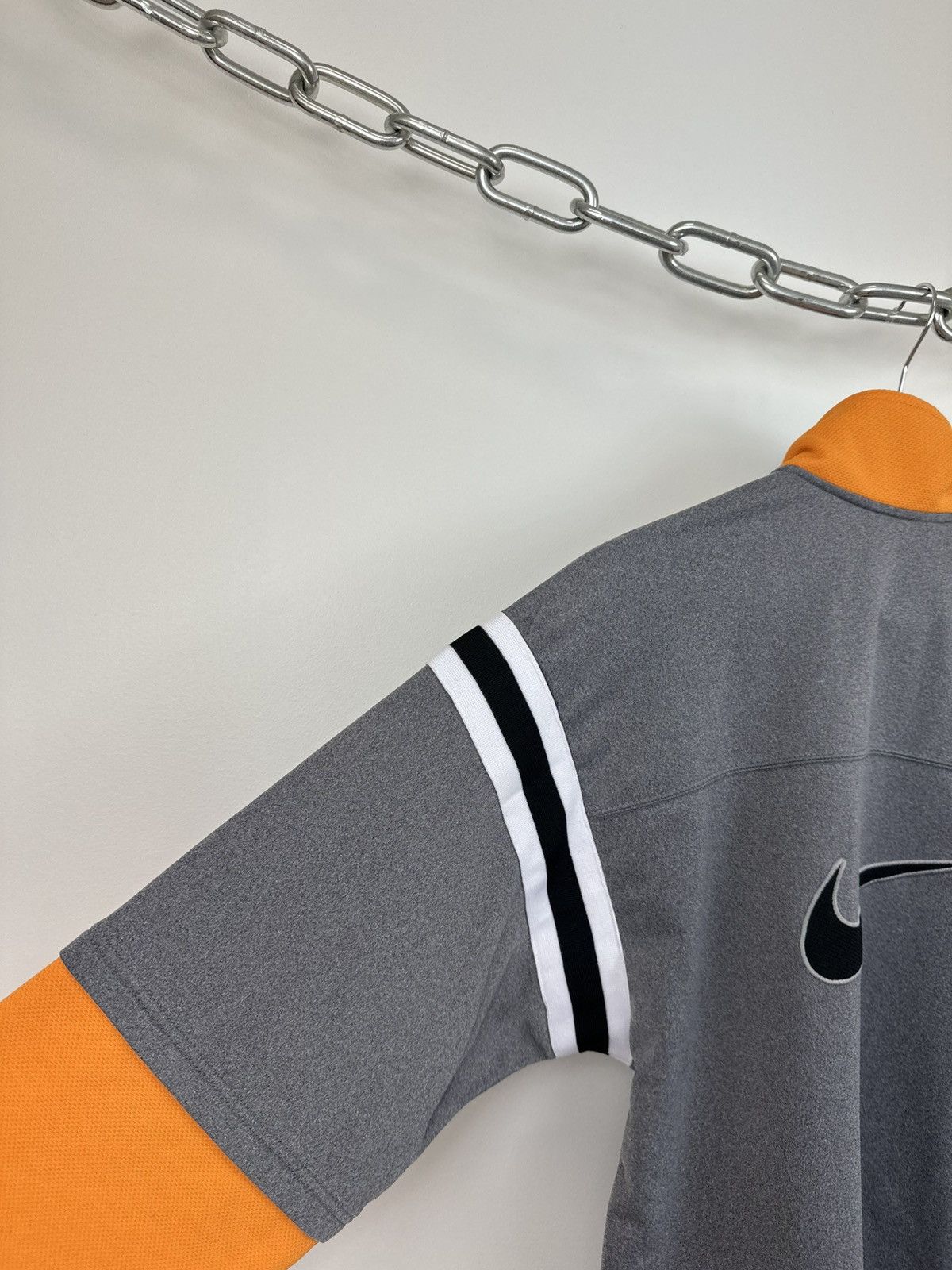 Nike Vintage 90s Nike Big Logo Embroidered Retro Track Jacket Size US S / EU 44-46 / 1 - 12 Thumbnail