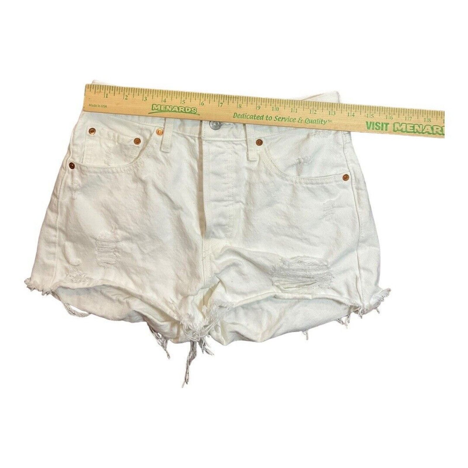 Levi's Levis premium 501 shorts Size US 26 / EU 42 - 3 Thumbnail