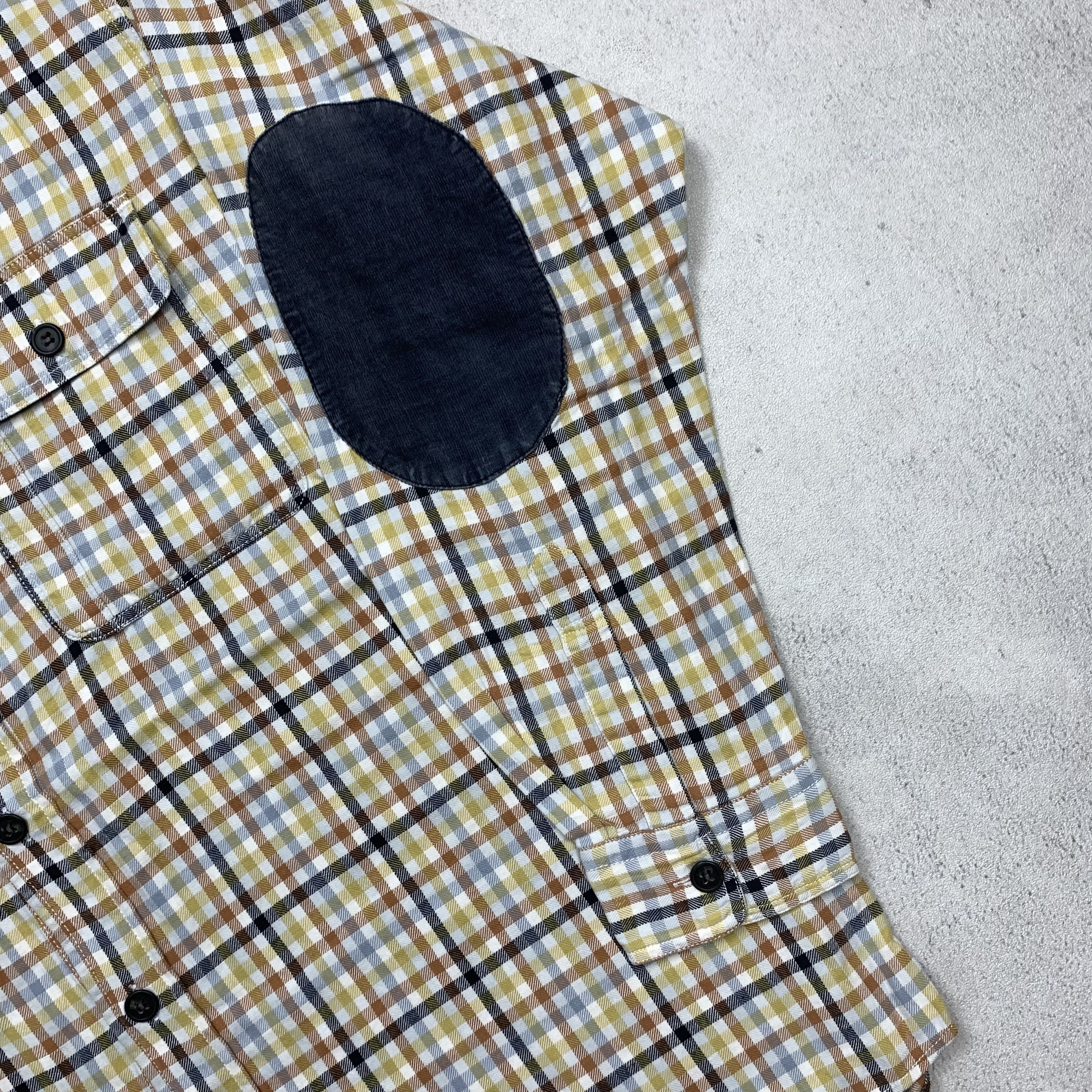 Nigel Cabourn Nigel Cabourn Plaid Shirt Size US L / EU 52-54 / 3 - 4 Thumbnail