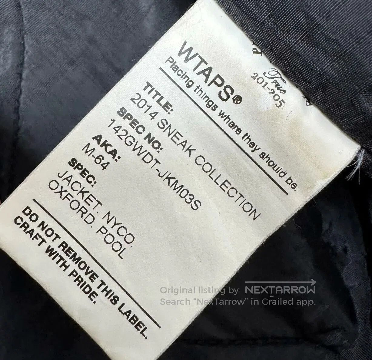 Wtaps WTAPS × the POOL M-64 Long Jacket. Size US M / EU 48-50 / 2 - 9 Thumbnail
