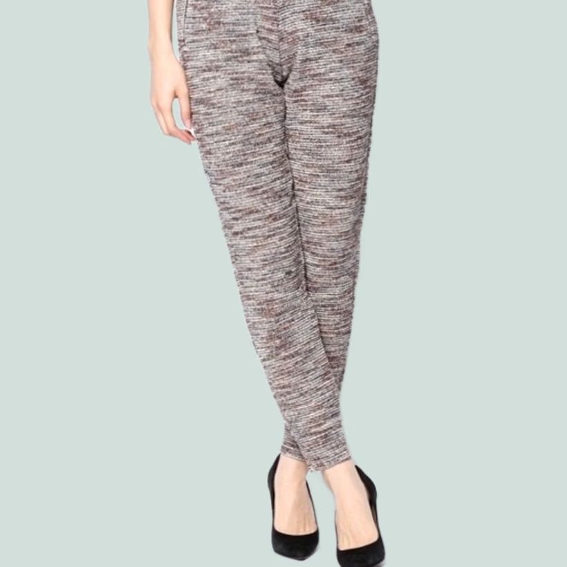 Vintage Sessun Pants Santa Theresa Joggers Zipper Ankle Pockets Space Dye Knit Sz S (36) Womens Jogger Pants Size 28" / US 6 / IT 42 - 1 Thumbnail