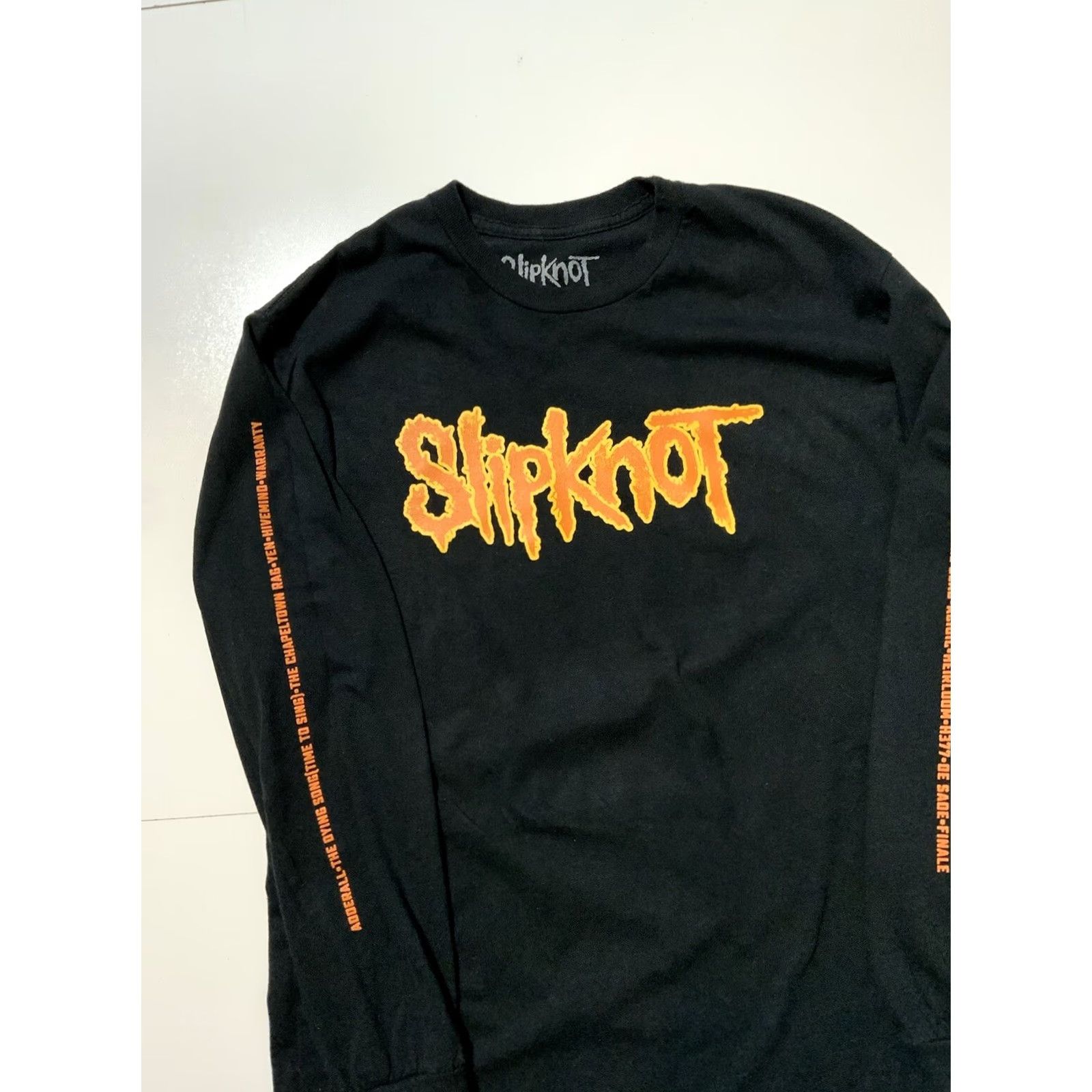 Vintage VINTAGE Slipknot The End So Far 2022 Heavy Metal Album Rock Band Merch L/S T-Shirt Sz. M Men Black Shirt Adult Medium Mens Size US M / EU 48-50 / 2 - 3 Thumbnail