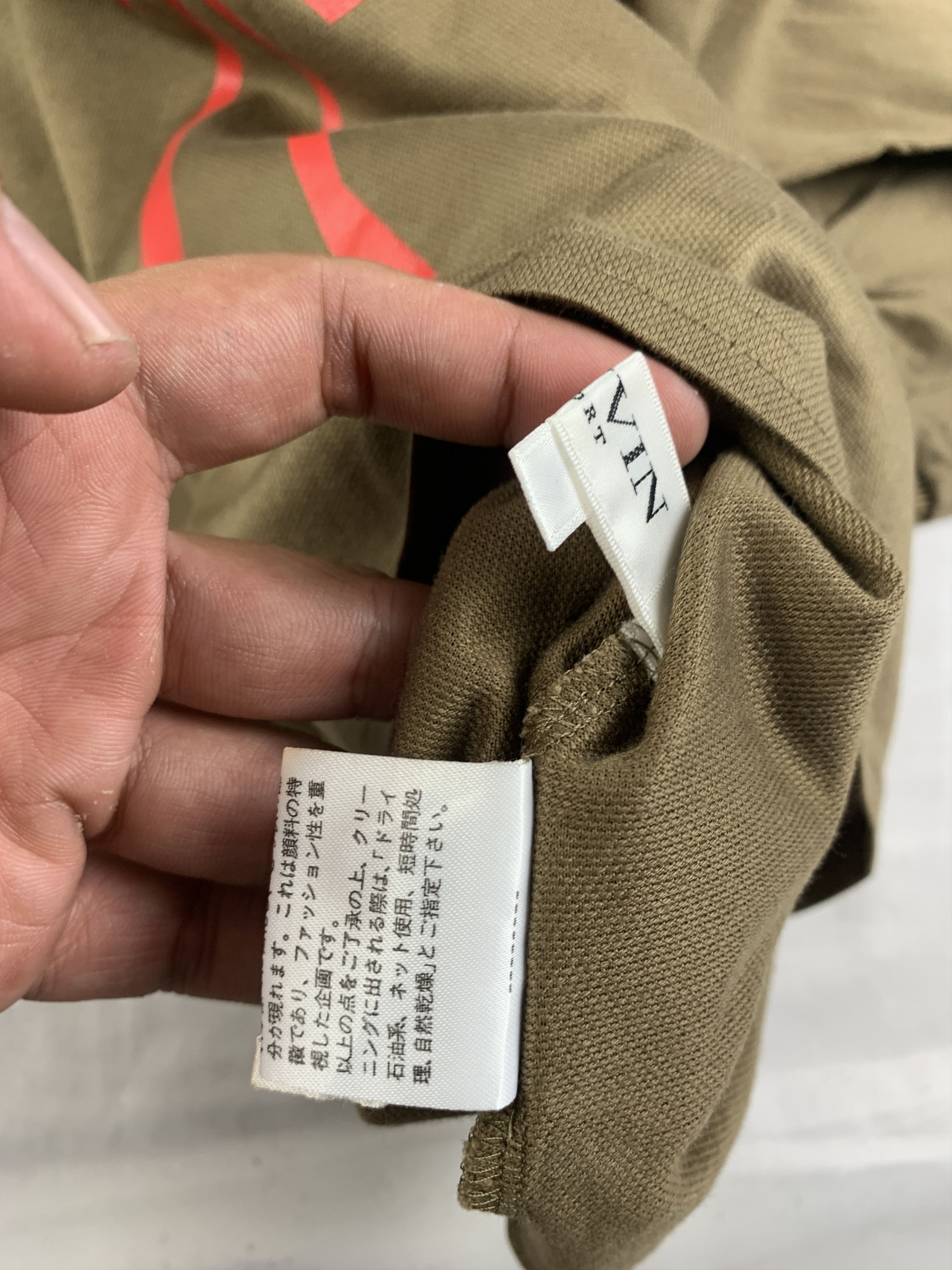 Lanvin Lanvin Sports Brown Side Button Golf Sleeve (L) Size L / US 10 / IT 46 - 12 Thumbnail