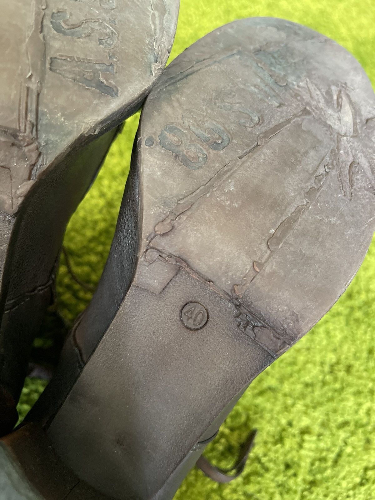 A.S.98 × Designer Airsteps avant garde real leather boots Size US 10 / IT 40 - 9 Thumbnail