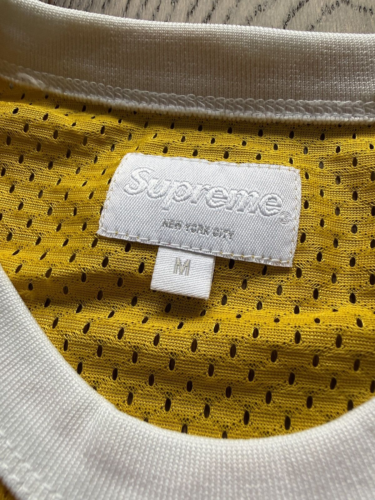 Supreme × Thrasher Supreme x Thrasher SS15 Mesh Ringer Jersey Size US M / EU 48-50 / 2 - 3 Thumbnail