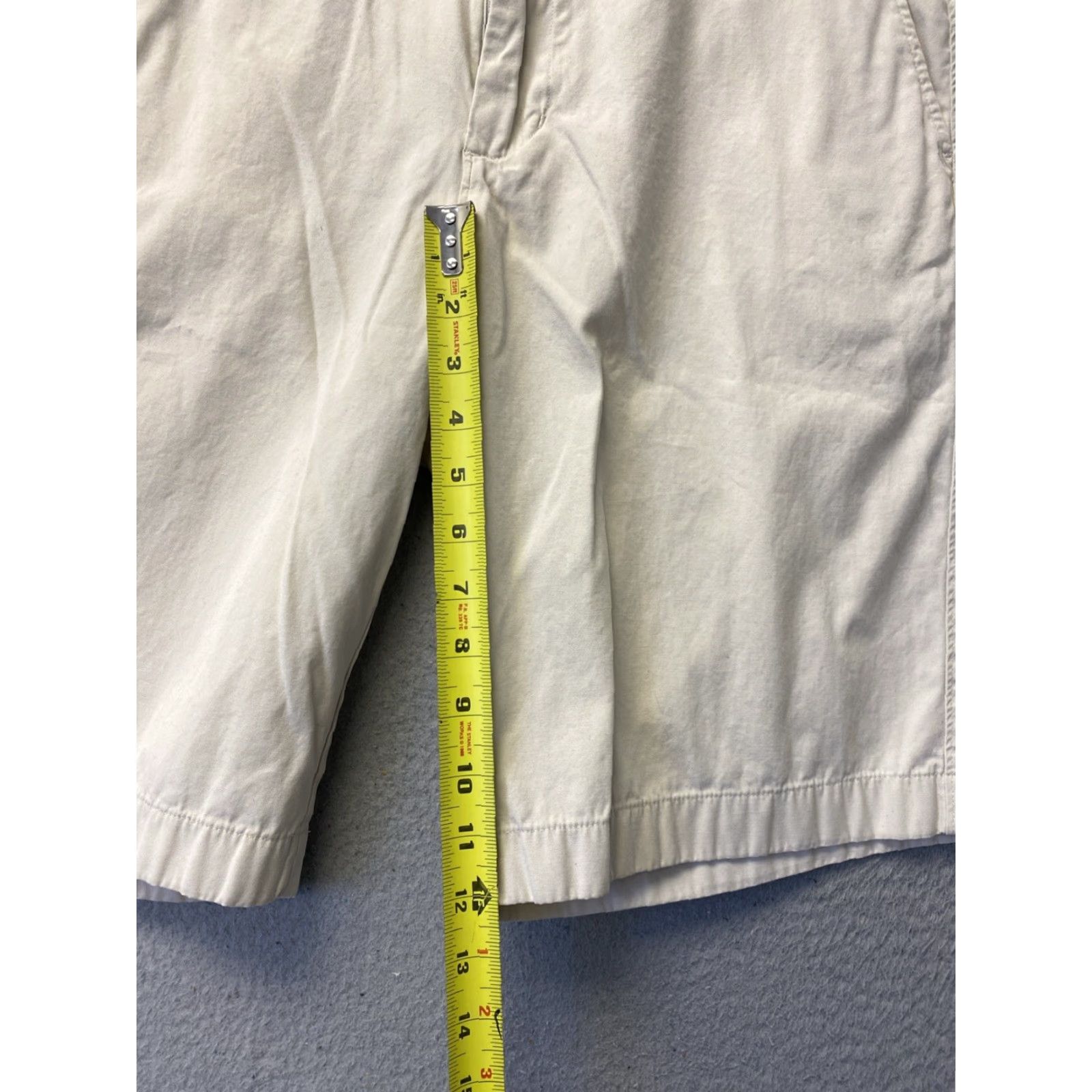 J.Crew VINTAGE J.CREW Chino Shorts Mens Size 34 Tan Casual Summer Unisex Adults Size 24" / US 00 / IT 34 - 5 Thumbnail