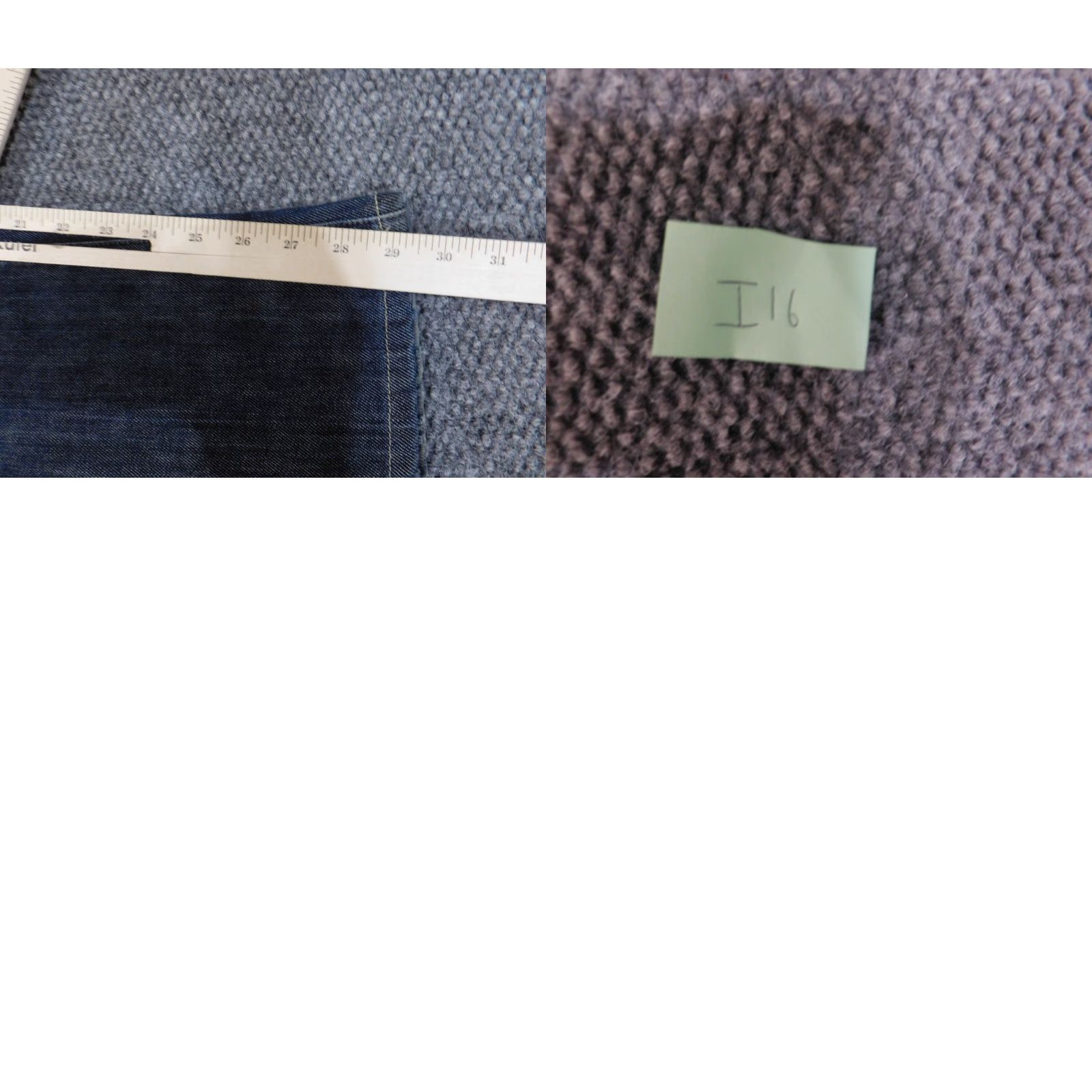 7 For All Mankind seven for all mankind jeans women size 29 flare blue retro denim stretch Size 29" - 8 Thumbnail