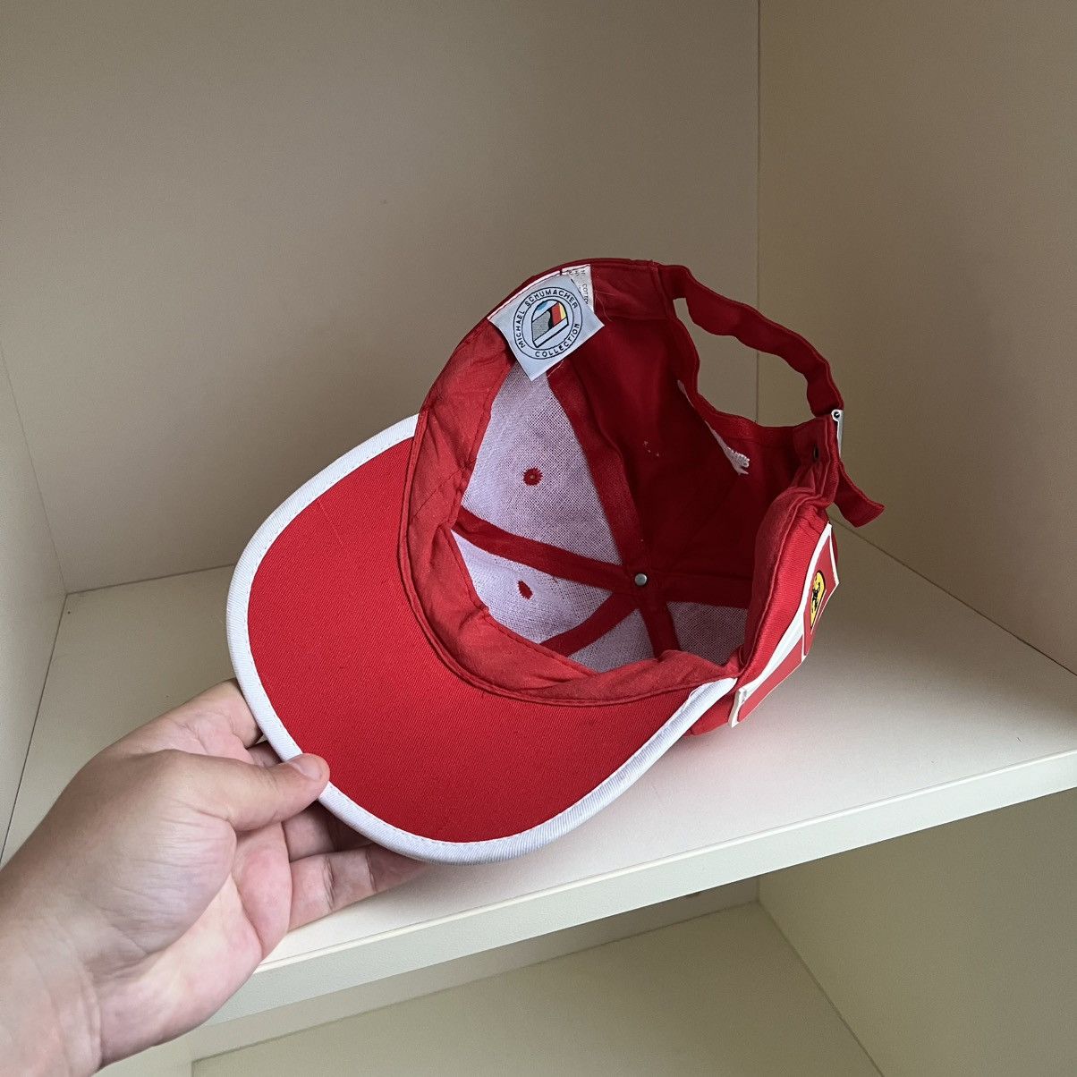 Ferrari Vintage Ferrari Racing Cap Michael Schumacher Dekra Size ONE SIZE - 10 Thumbnail