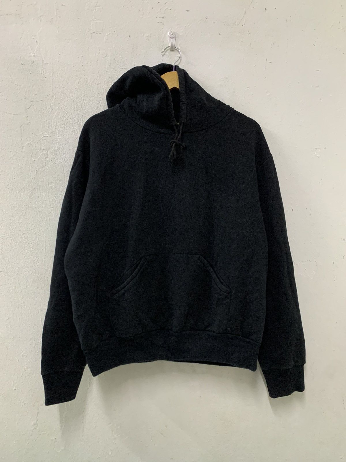 agnes b. Vintage Agnes B Black plain Hoodie Size US M / EU 48-50 / 2 - 1 Thumbnail