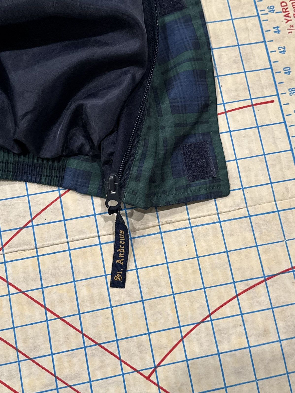 Vintage Vintage St Andrews Old Course Full Zip Black Watch Tartan Size US L / EU 52-54 / 3 - 10 Thumbnail