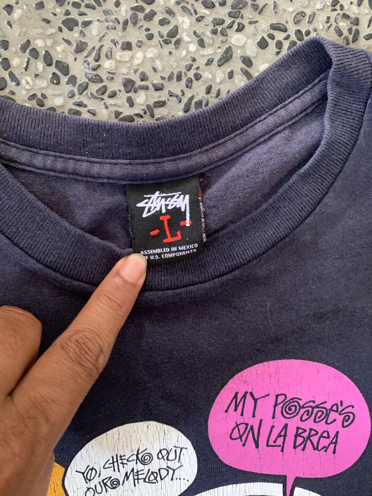 Stussy Vintage Stussy T shirt Size US L / EU 52-54 / 3 - 6 Thumbnail