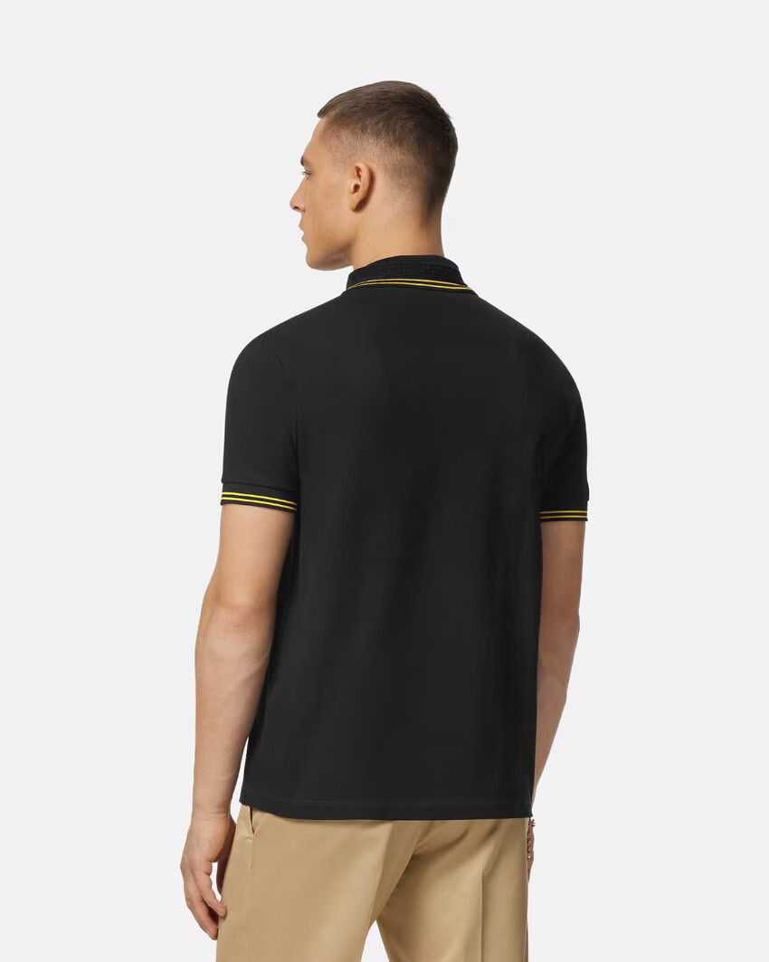 Versace o1s22i1n0125 Medusa Polo Shirt in Black Size US L / EU 52-54 / 3 - 4 Thumbnail