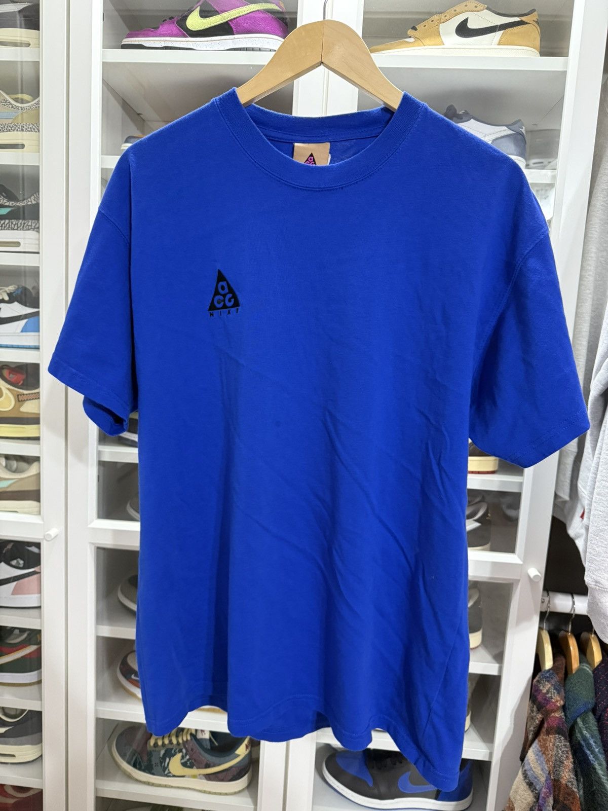 Nike ACG Nike ACG Logo T-shirt - Blue Size US M / EU 48-50 / 2 - 1 Thumbnail