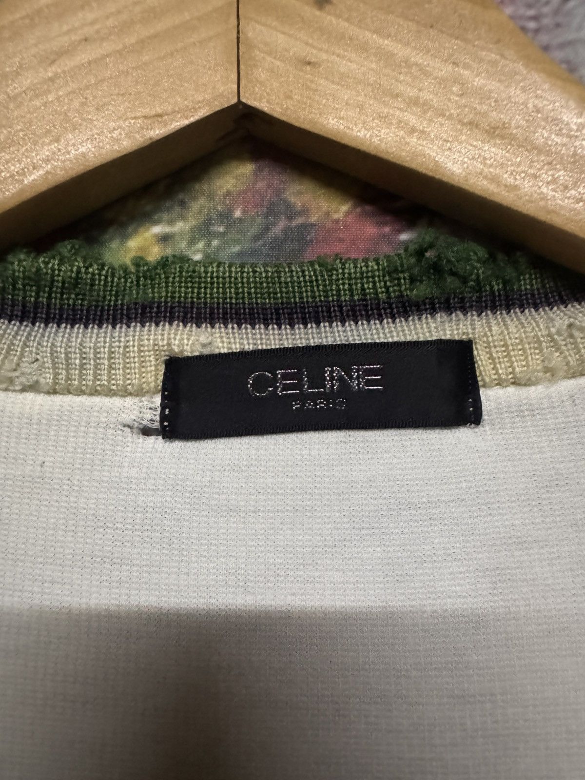 Celine Vintage Celine Sweatshirt Size US XL / EU 56 / 4 - 7 Thumbnail