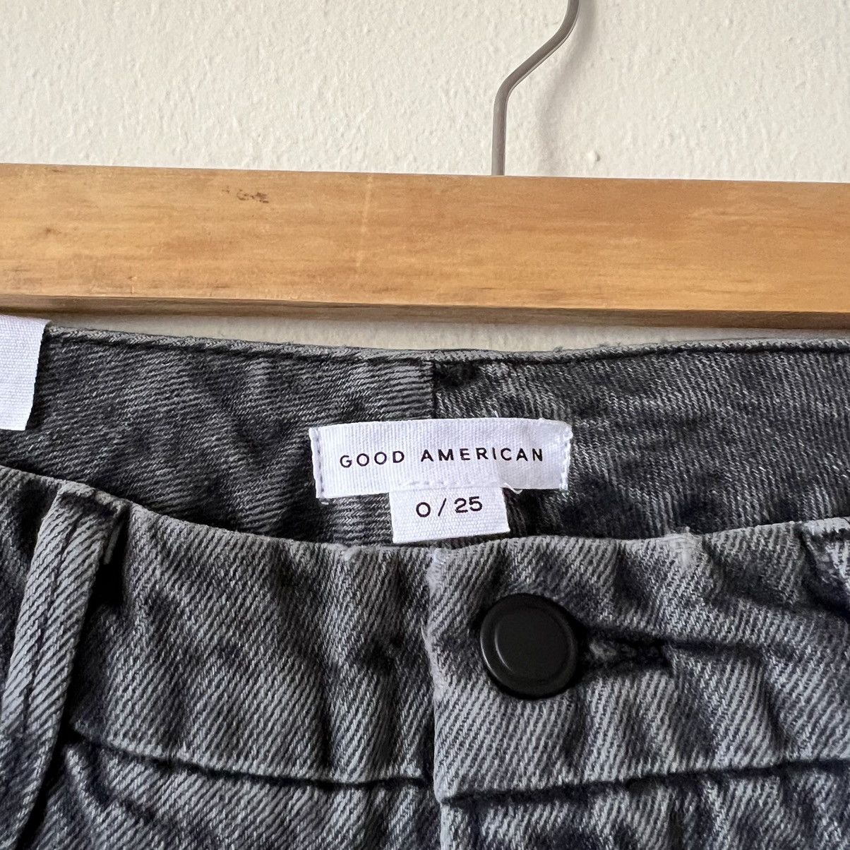 Good American GOOD AMERICAN Good 90's faded boyfriend jeans size 25 Size 25" / US 0 / IT 36 - 3 Thumbnail