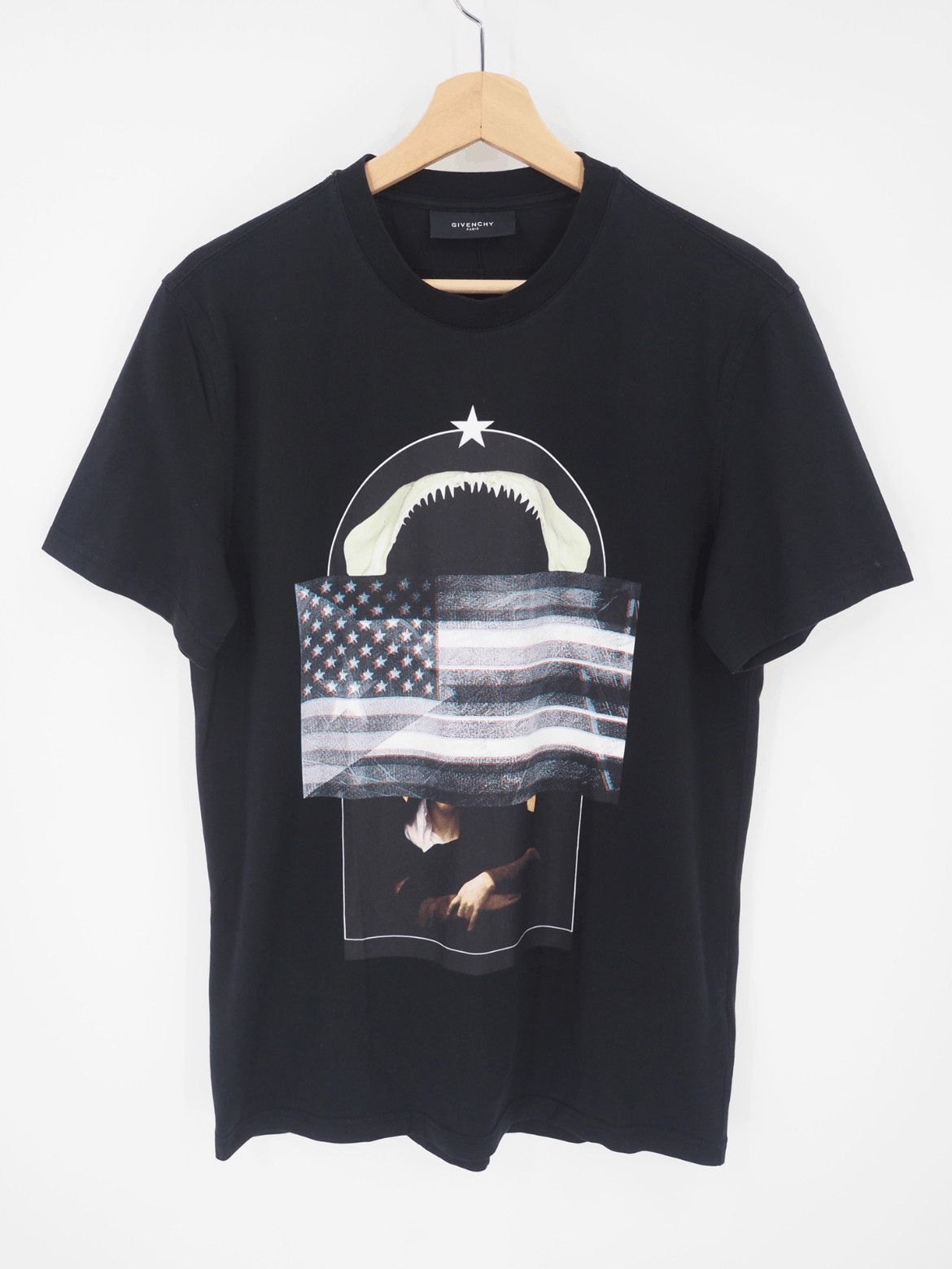 Givenchy Riccardo Tisci Givenchy SS14 shark jaw Tee - DMC-2508 Size US M / EU 48-50 / 2 - 1 Thumbnail