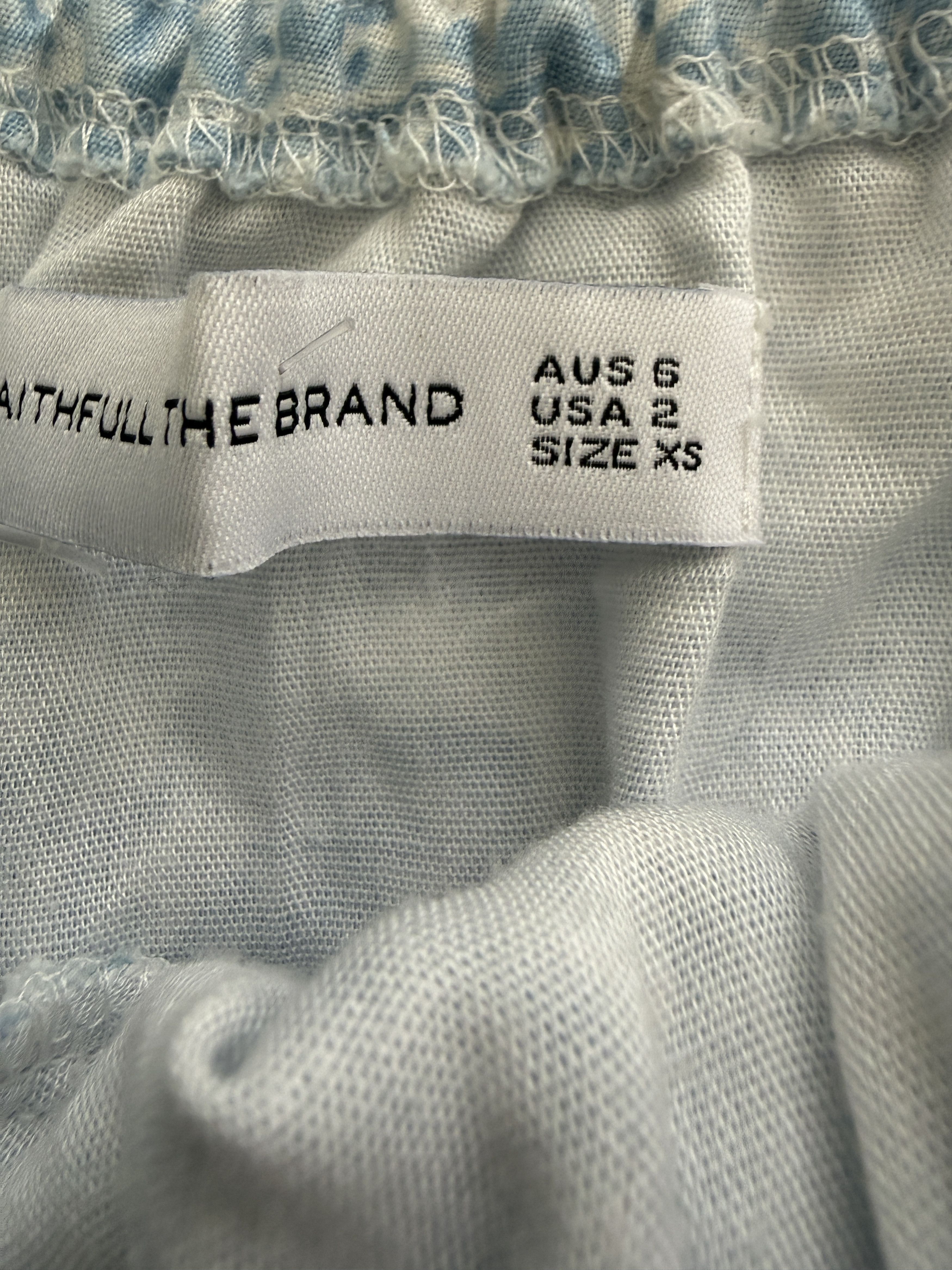 FAITHFULL Faithful The Brand Willow Top Size XS / US 0-2 / IT 36-38 - 7 Thumbnail