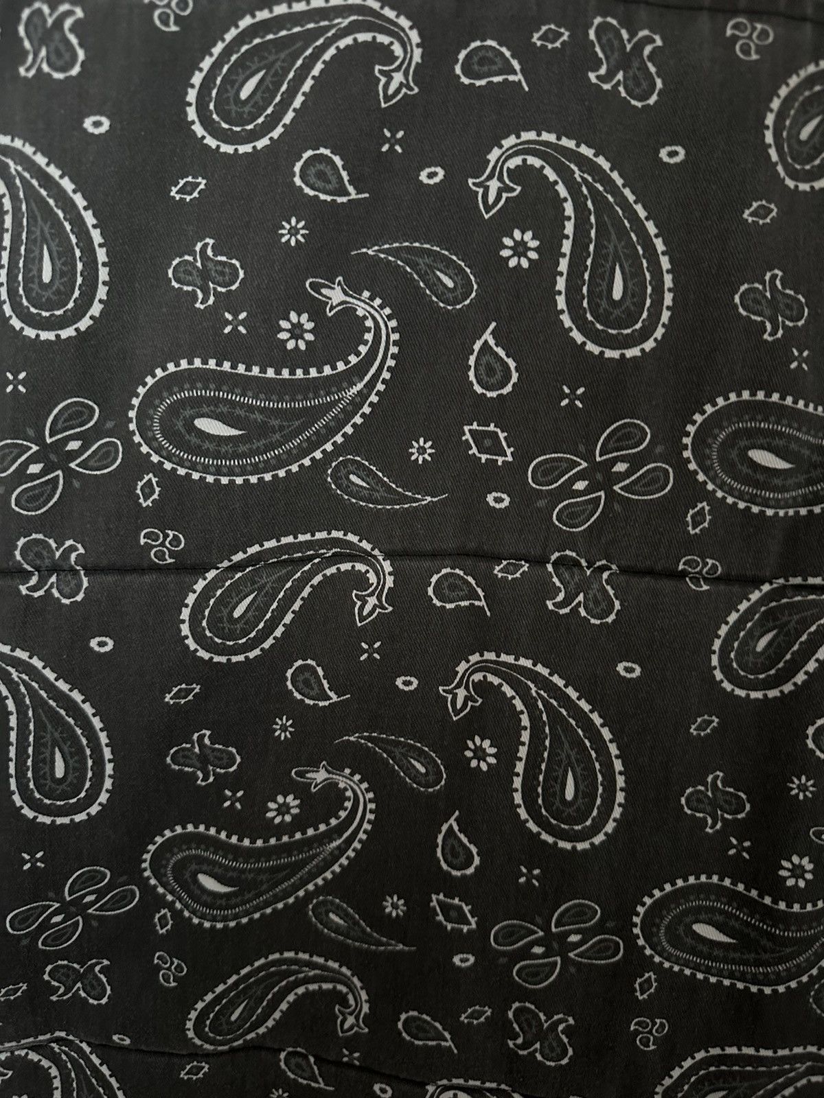 MNML Grey Paisley Cropped Jacket Size US M / EU 48-50 / 2 - 4 Thumbnail