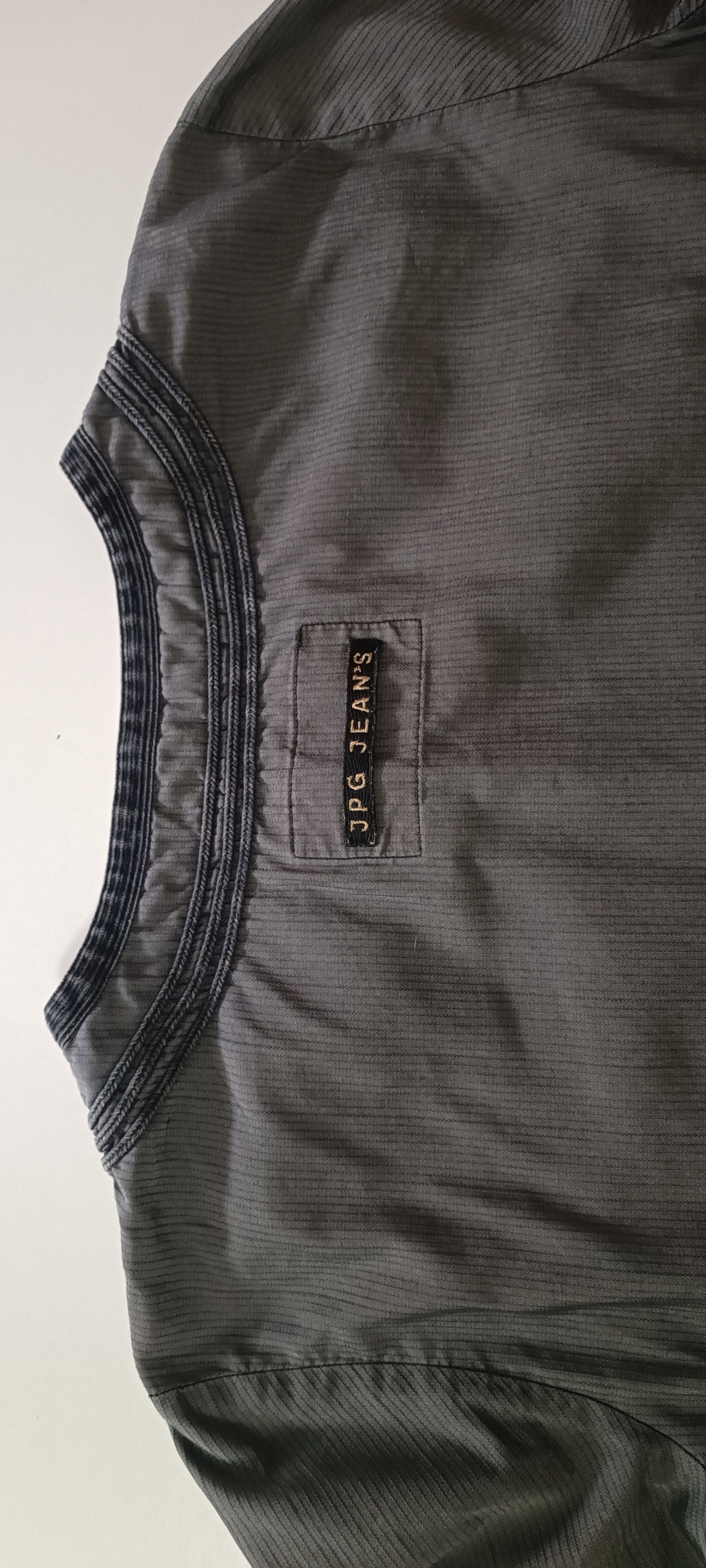 Jean Paul Gaultier Oriental-inspired embroidery gray t-shirt Size L / US 10 / IT 46 - 18 Thumbnail