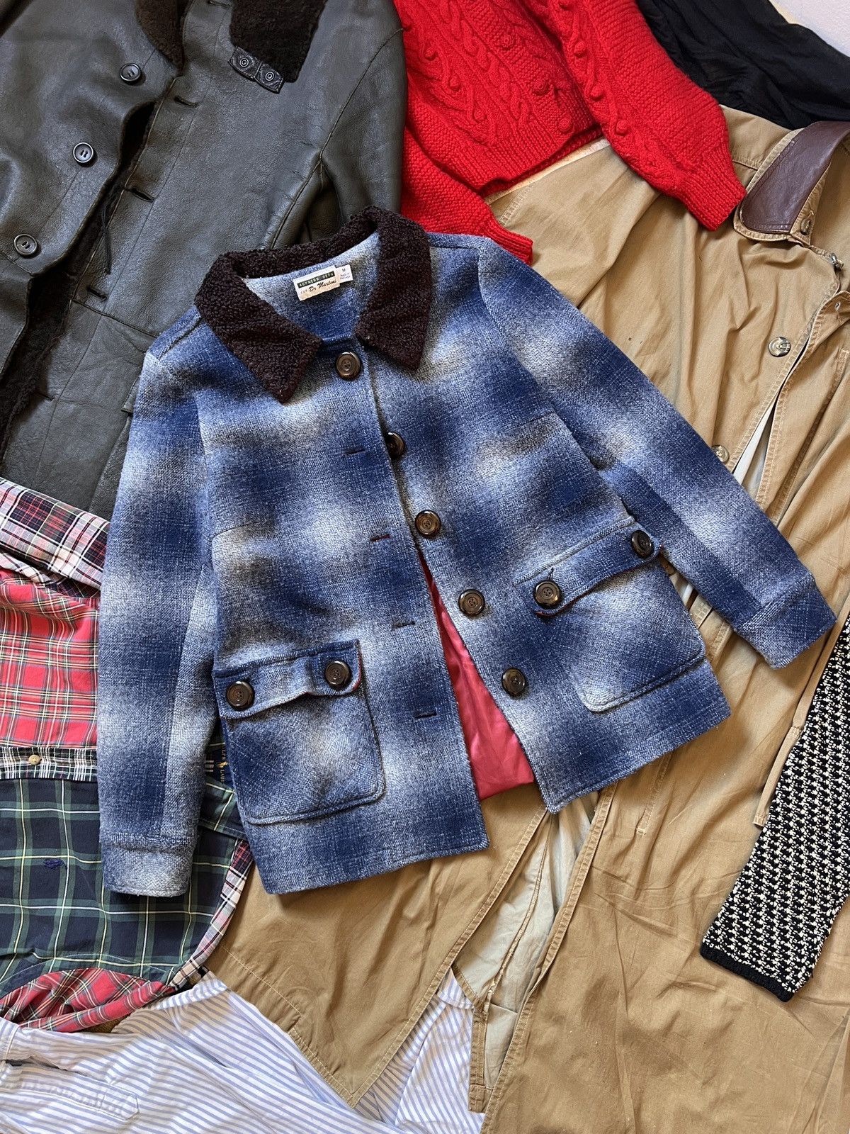 Dr. Martens Agyness Deyn For Dr.Martens Wool Jacket M Size M / US 6-8 / IT 42-44 - 2 Thumbnail