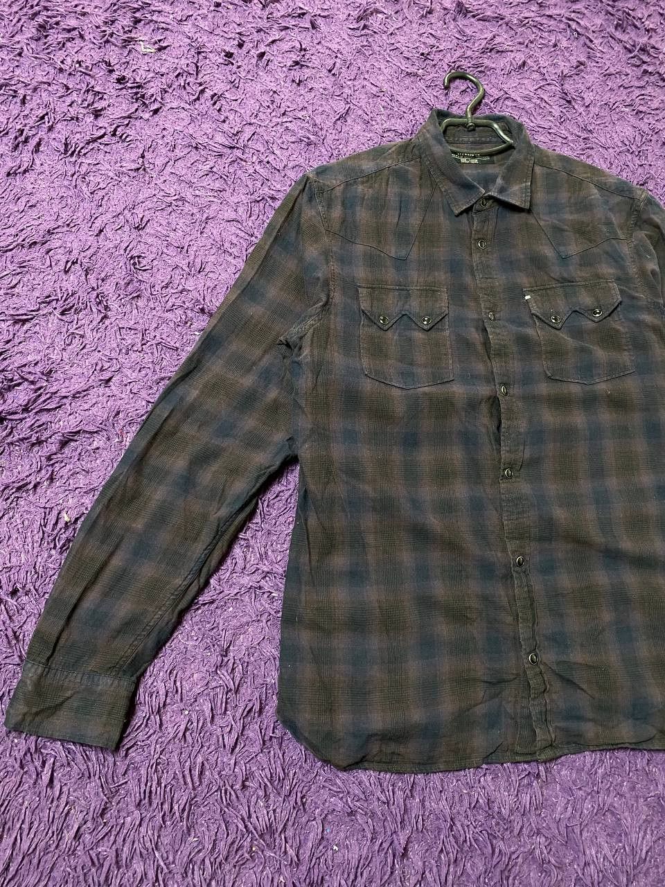 Allsaints VINTAGE Print Shirt Allsaints Size L Streetwear Size US L / EU 52-54 / 3 - 2 Thumbnail