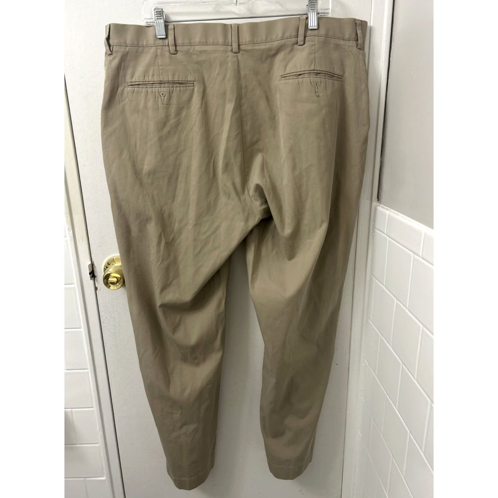 Polo Ralph Lauren VINTAGE Polo Ralph Lauren Chino Pants Mens 40x30 Beige Straight Leg Trousers NBA? Size US L / EU 52-54 / 3 - 5 Thumbnail