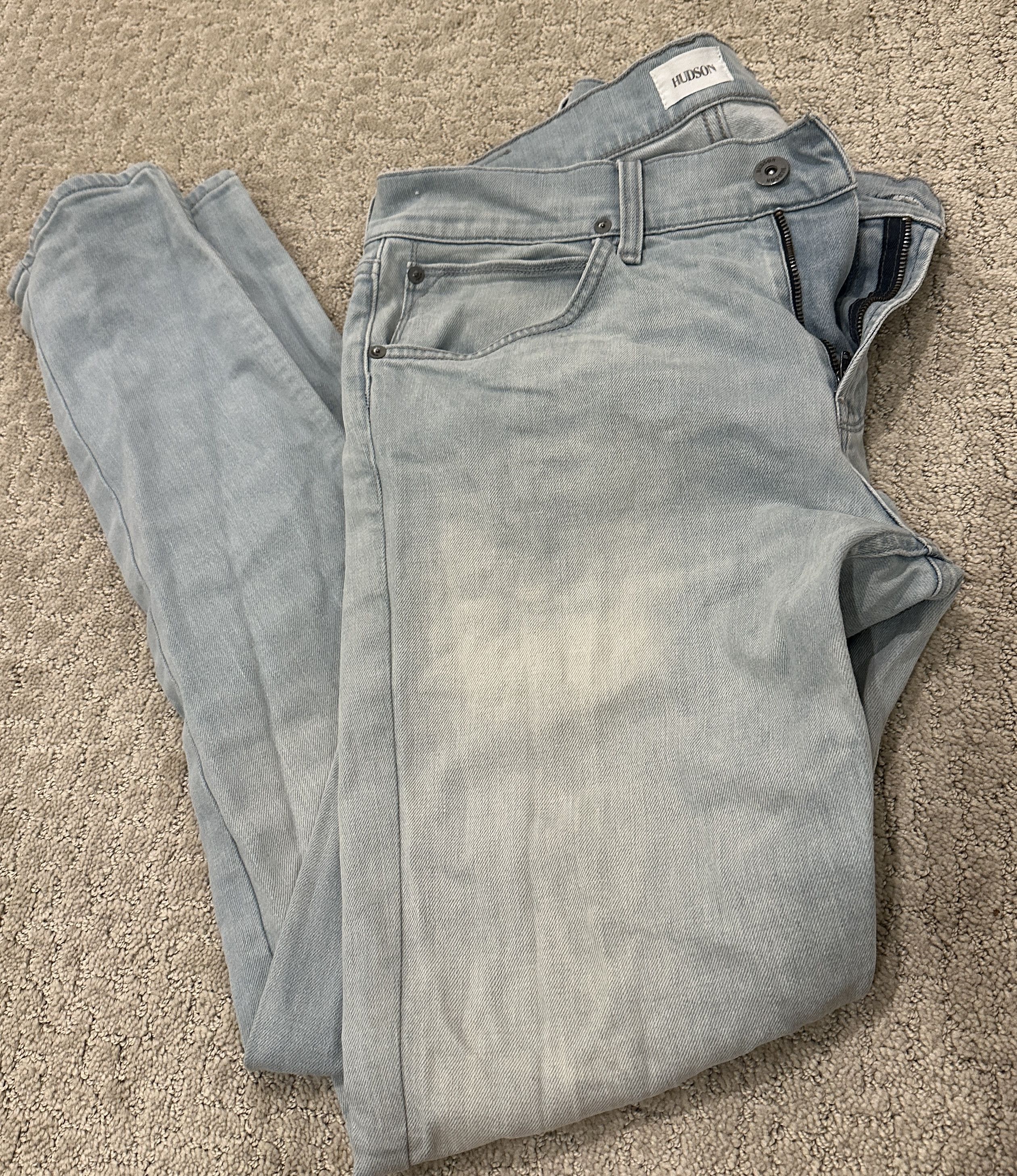 Paige Paige Men's Jeans - Very Light Blue - Size 34 Size US 34 / EU 50 - 1 Thumbnail