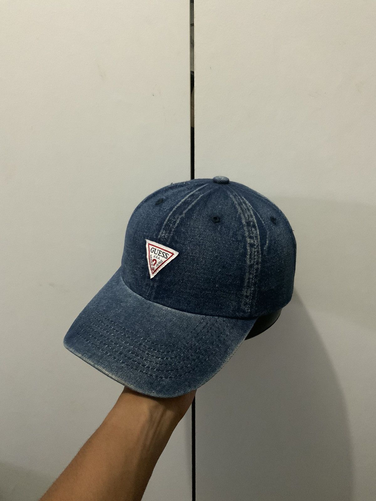 Denime Guess Jeans Denime Hat Size ONE SIZE - 1 Thumbnail