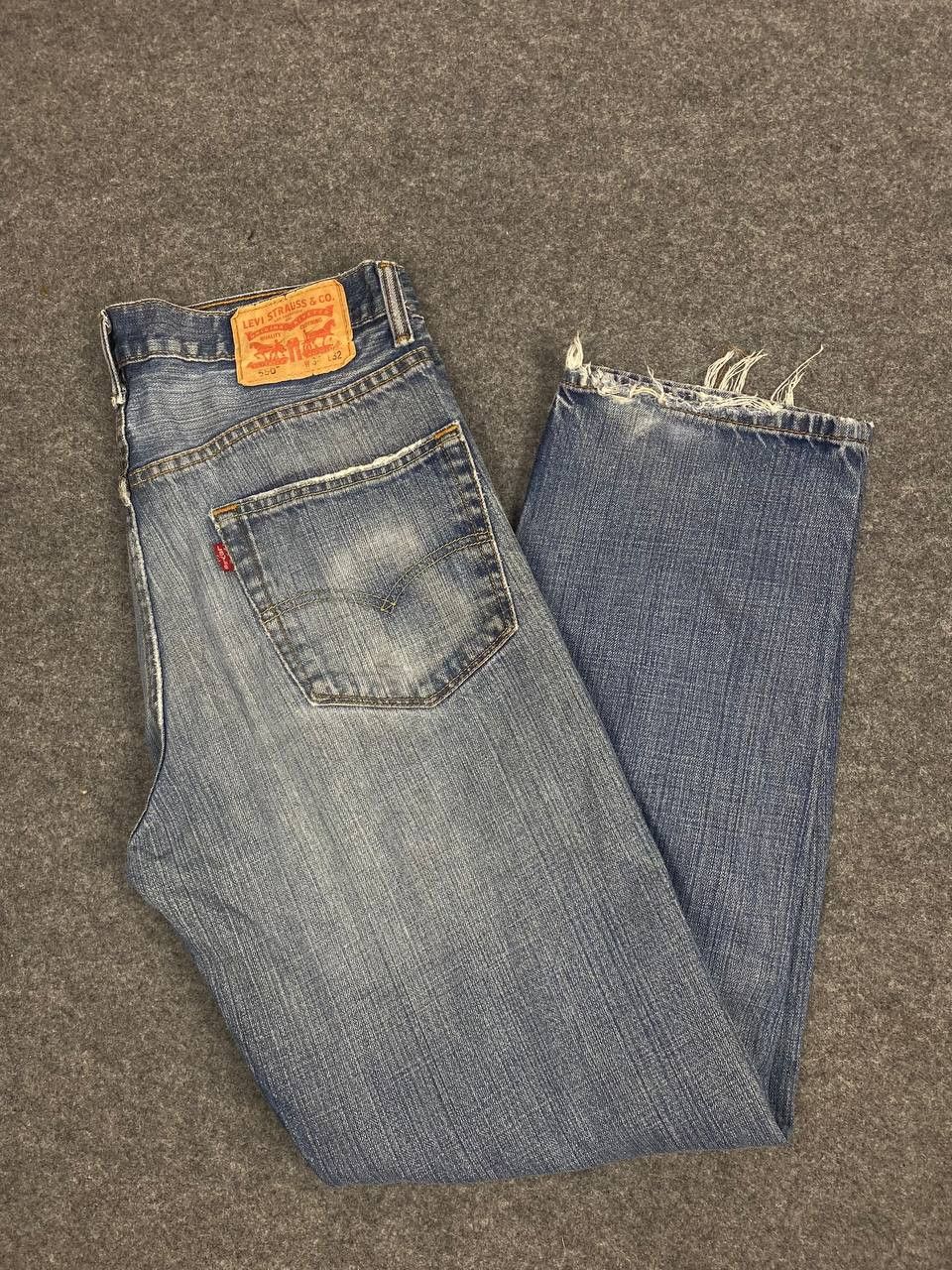 Levi's levis 550 relaxed fit distressed denim Size US 36 / EU 52 - 2 Thumbnail
