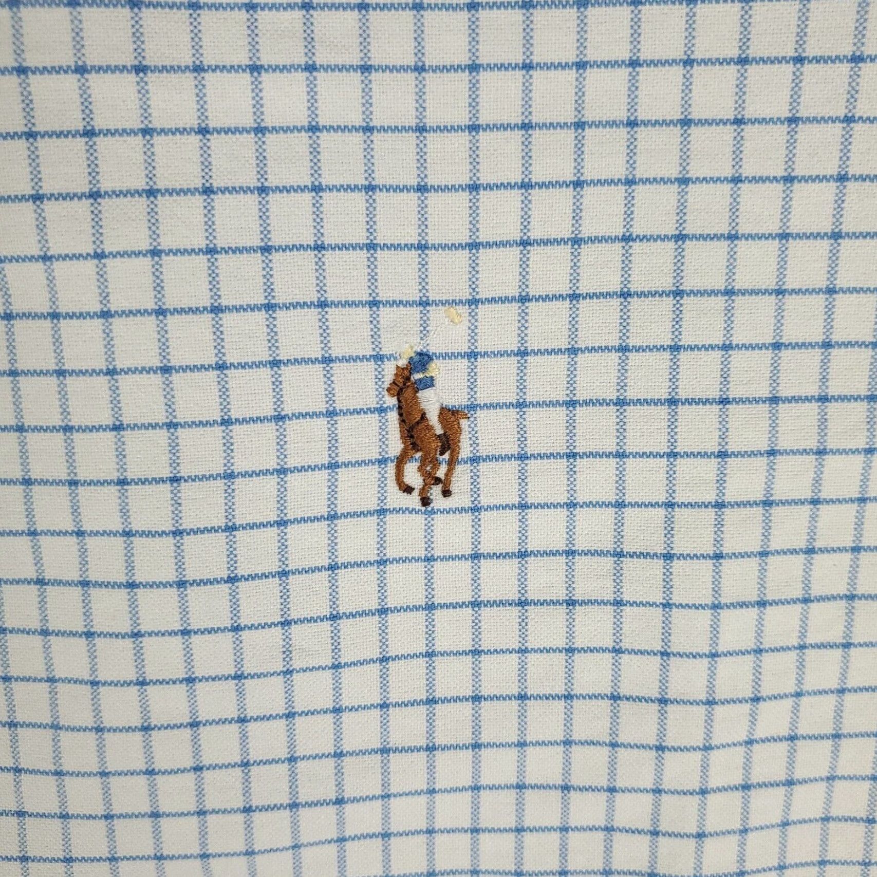 Ralph Lauren Ralph Lauren Shirt Mens XL Blue White Check Pony Casual Button-Up Long Sleeve Shirt Size US XL / EU 56 / 4 - 3 Thumbnail