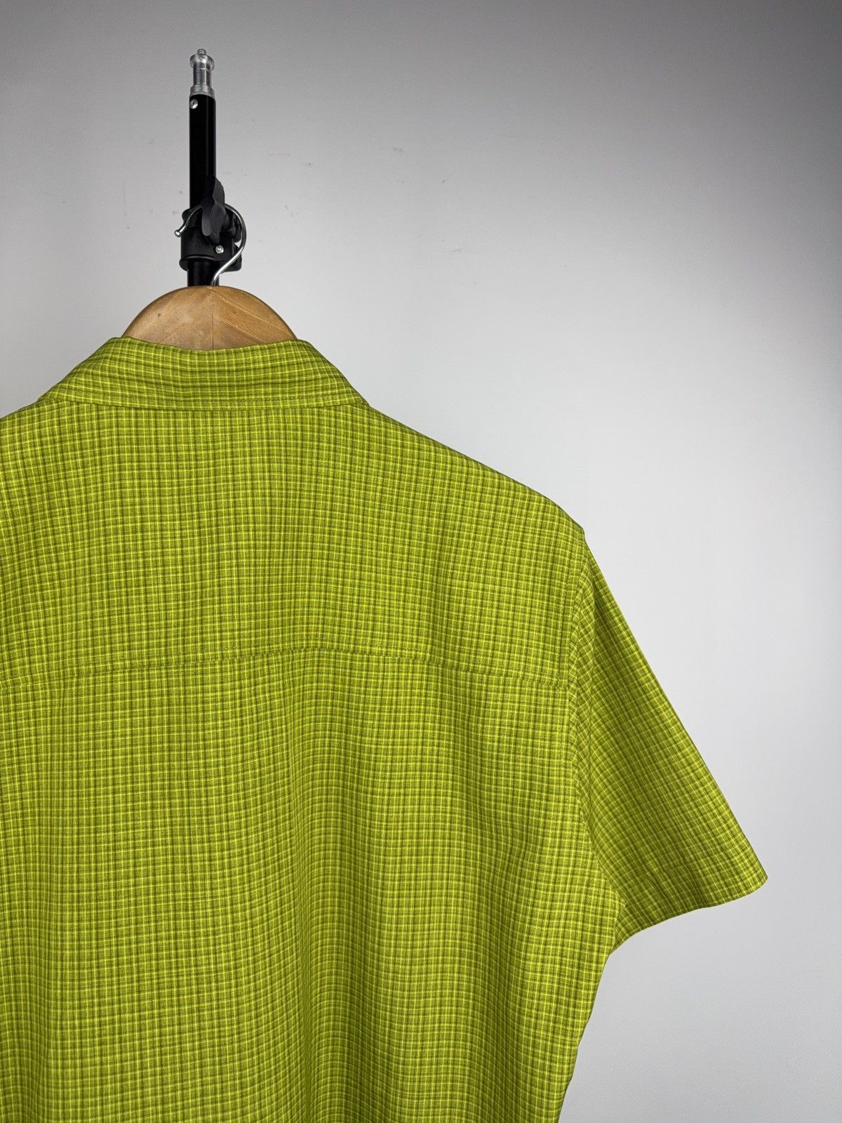 Jack Wolfskin Jack Wolfskin Outdoor Gorpcore Plaid Shirt Green Hiking Size US S / EU 44-46 / 1 - 8 Thumbnail